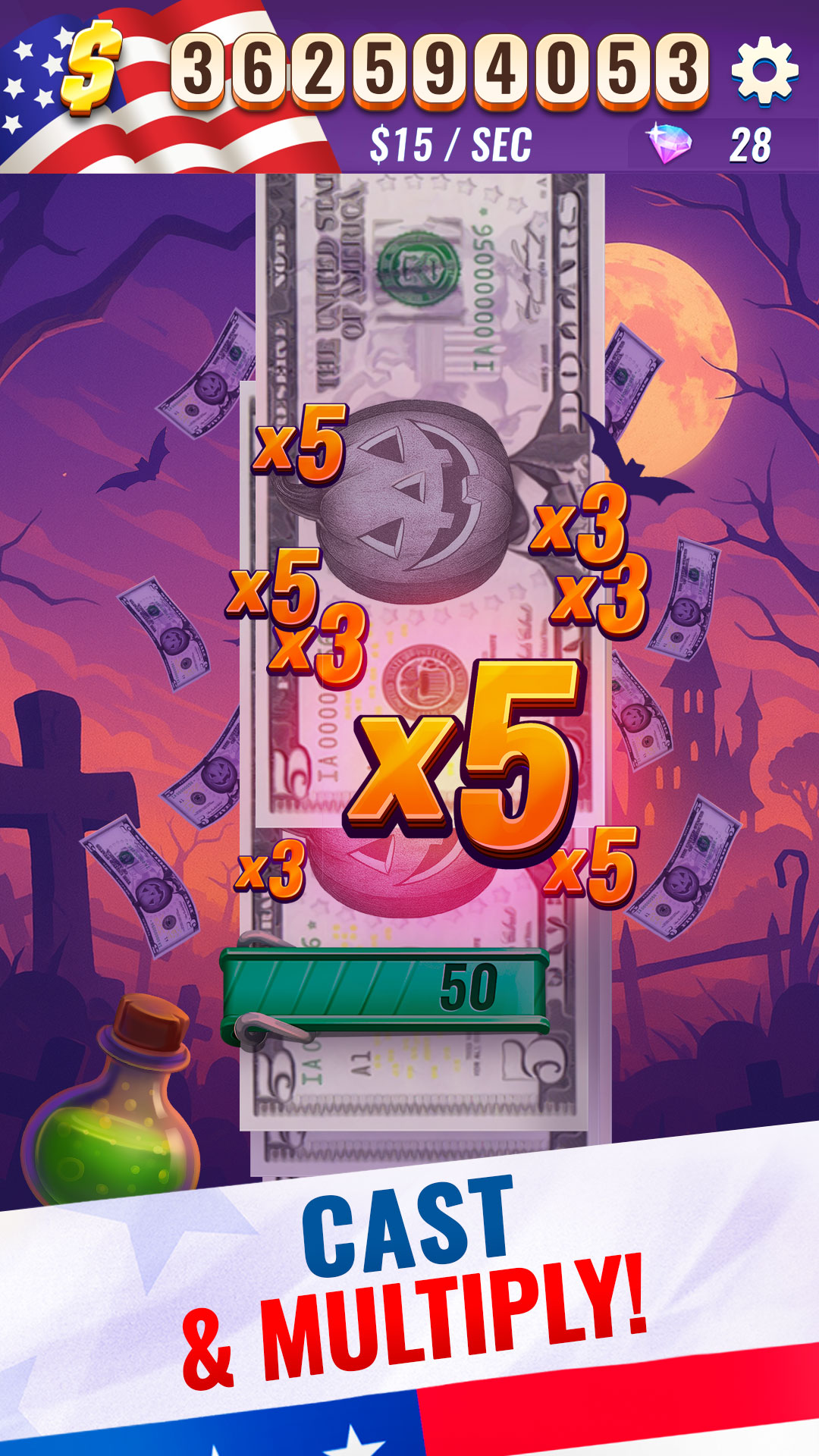 اسکرین شات 2 بازی Trump's Empire: Idle game