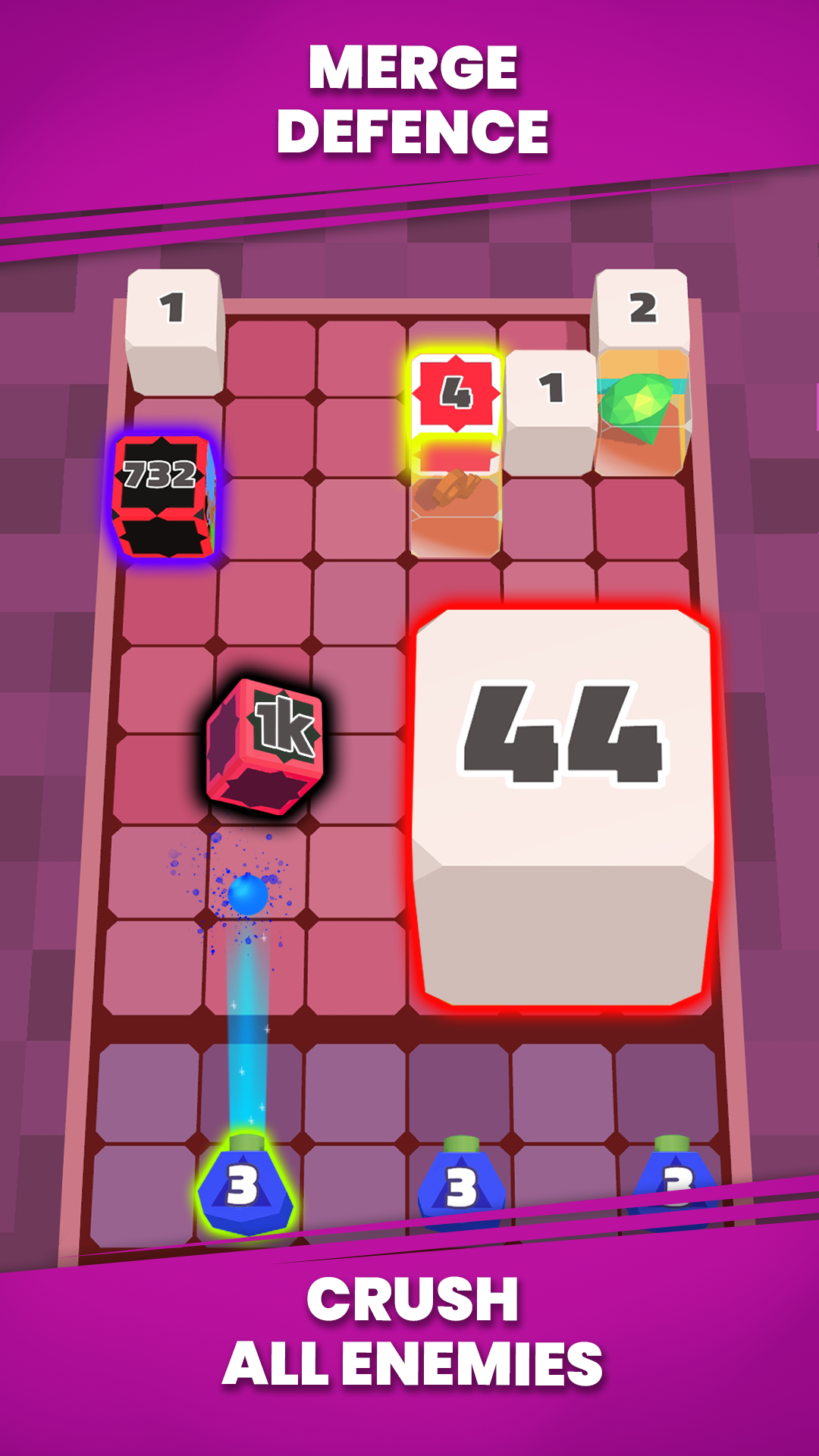 اسکرین شات 1 بازی Merge Defense Adventures