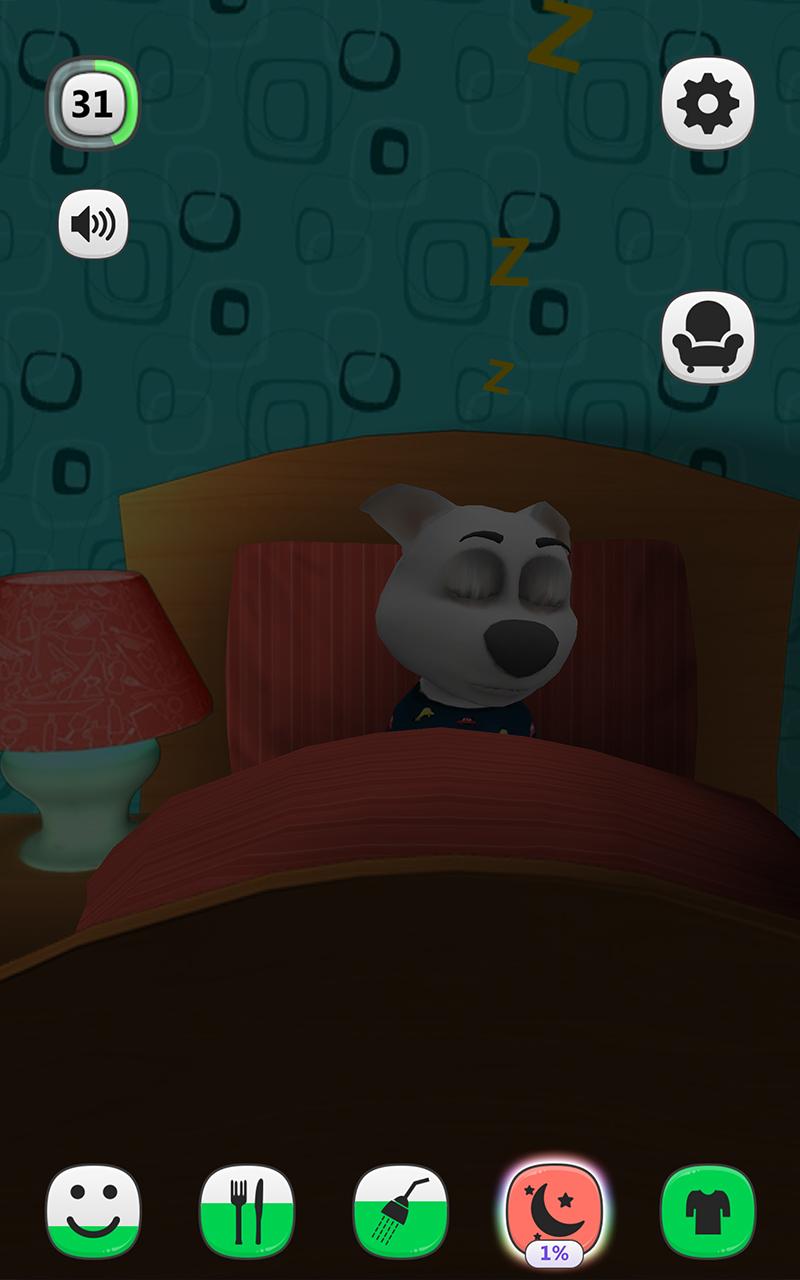 اسکرین شات 2 بازی My Talking Dog – Virtual Pet