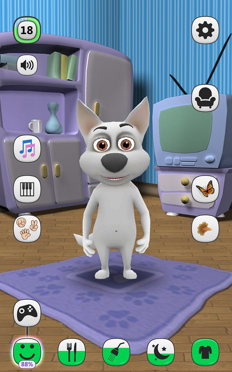 اسکرین شات 1 بازی My Talking Dog – Virtual Pet