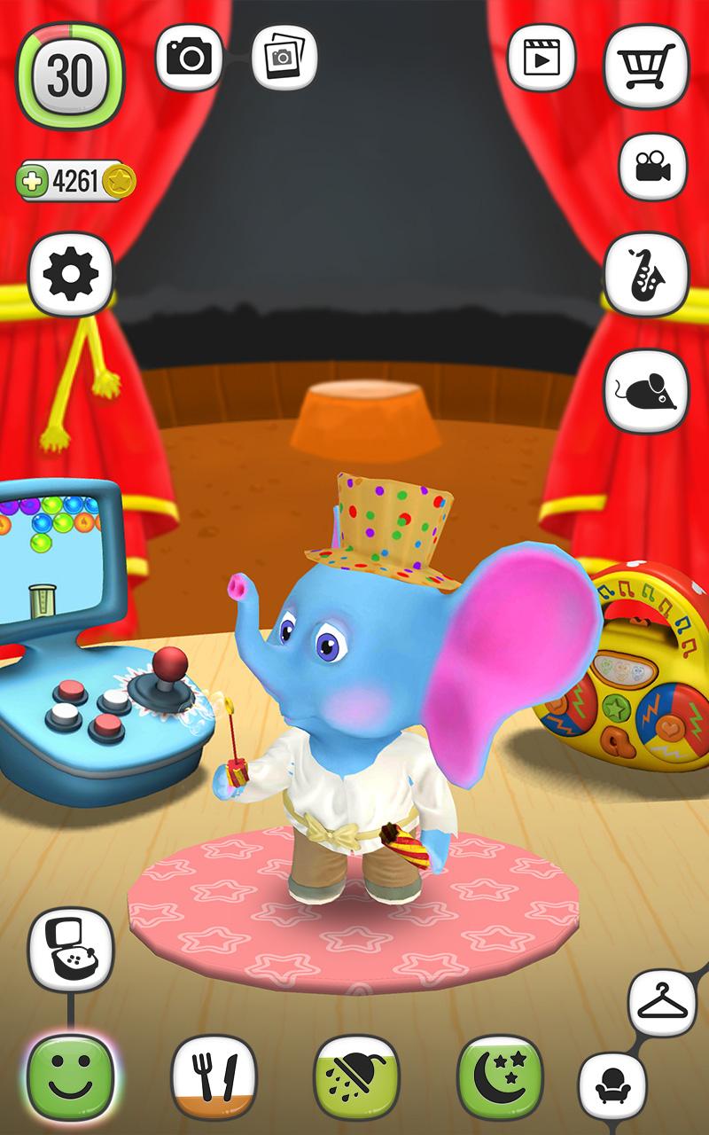 اسکرین شات 7 بازی My Talking Elly - Virtual Pet