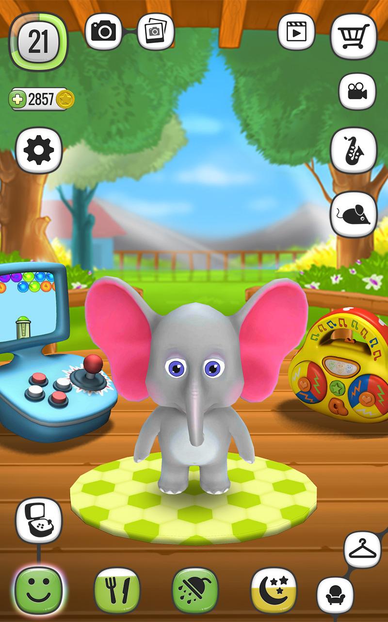 اسکرین شات 1 بازی My Talking Elly - Virtual Pet