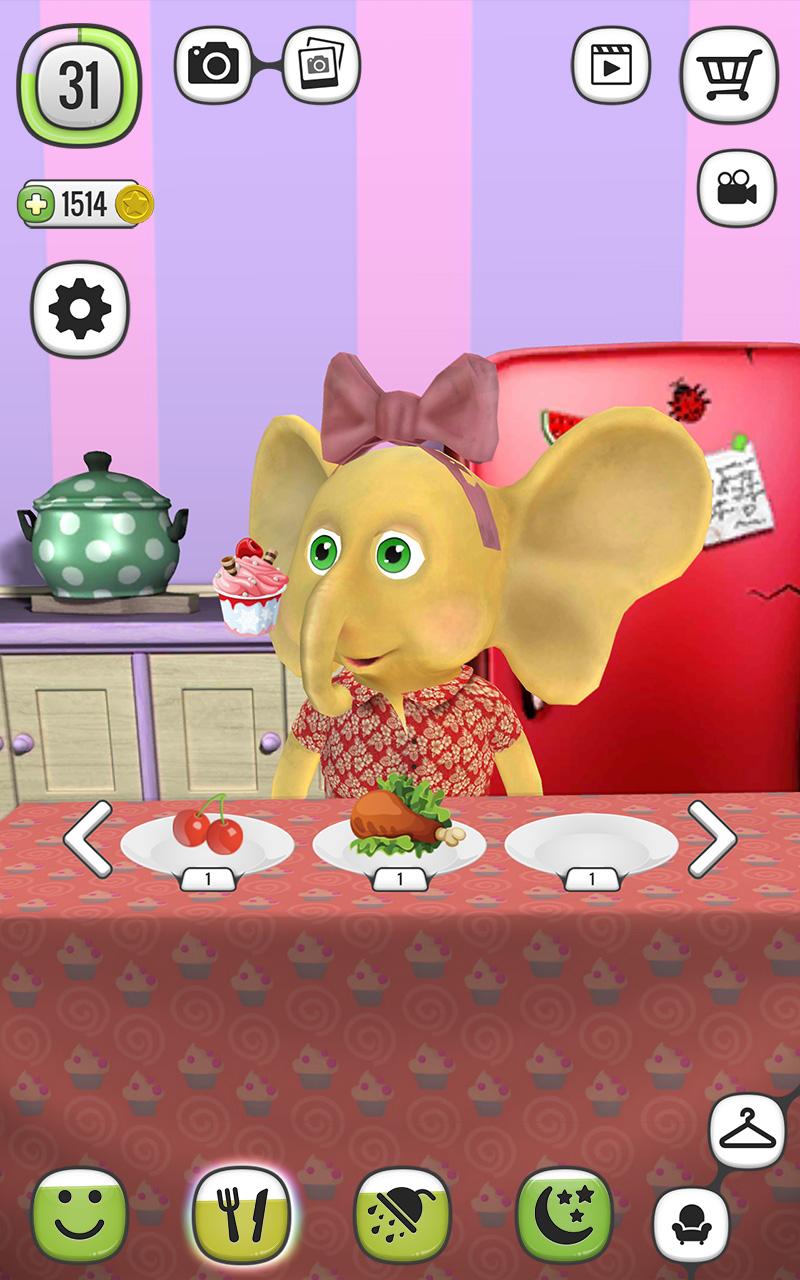 اسکرین شات 2 بازی My Talking Elly - Virtual Pet