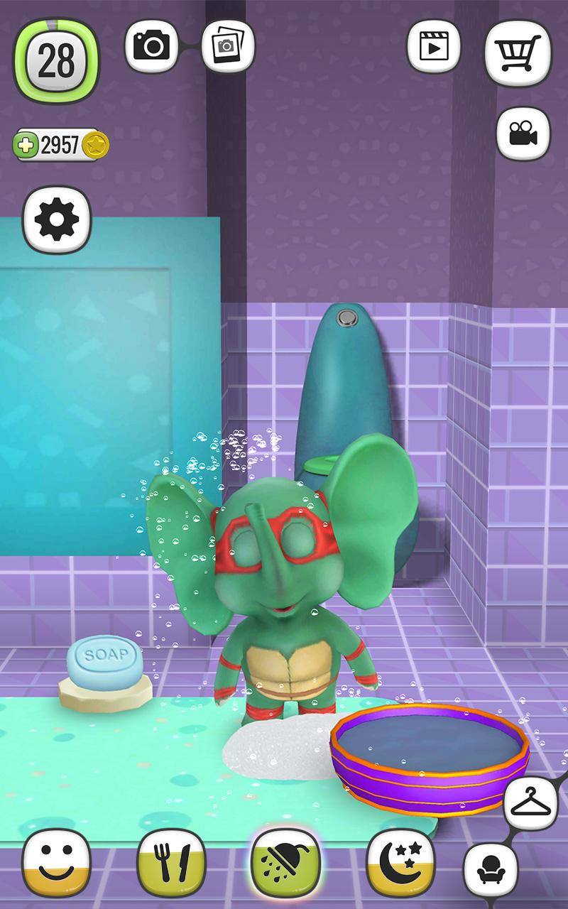 اسکرین شات 3 بازی My Talking Elly - Virtual Pet