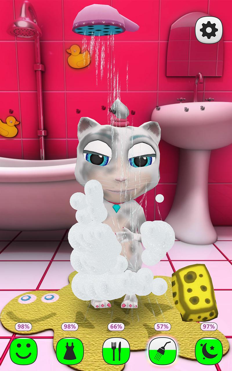 اسکرین شات 2 بازی My Talking Kitty Cat