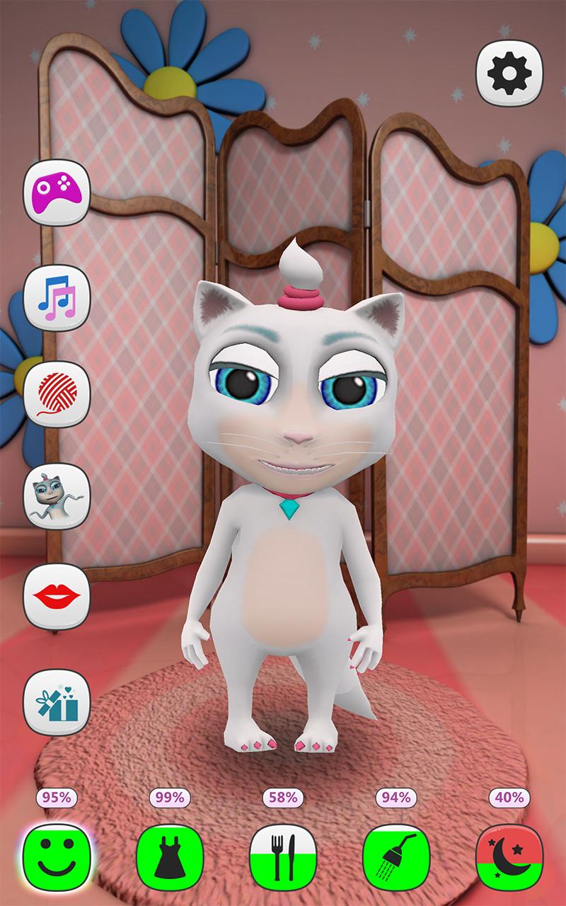 اسکرین شات 1 بازی My Talking Kitty Cat