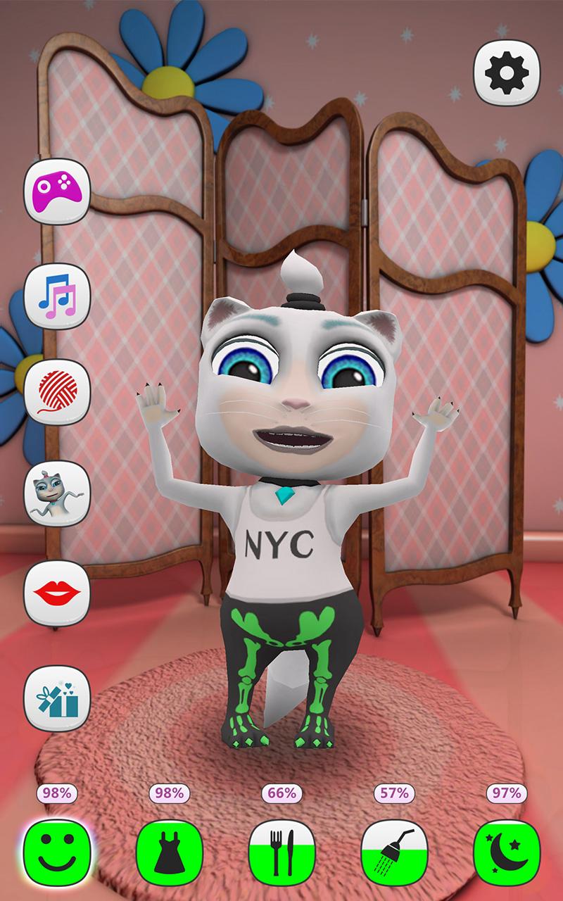 اسکرین شات 5 بازی My Talking Kitty Cat