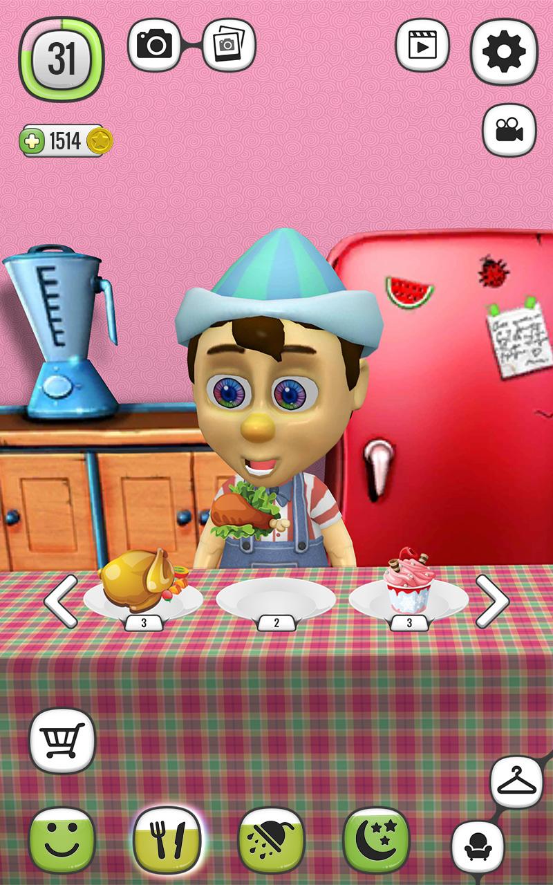 اسکرین شات 2 بازی My Talking Pinocchio