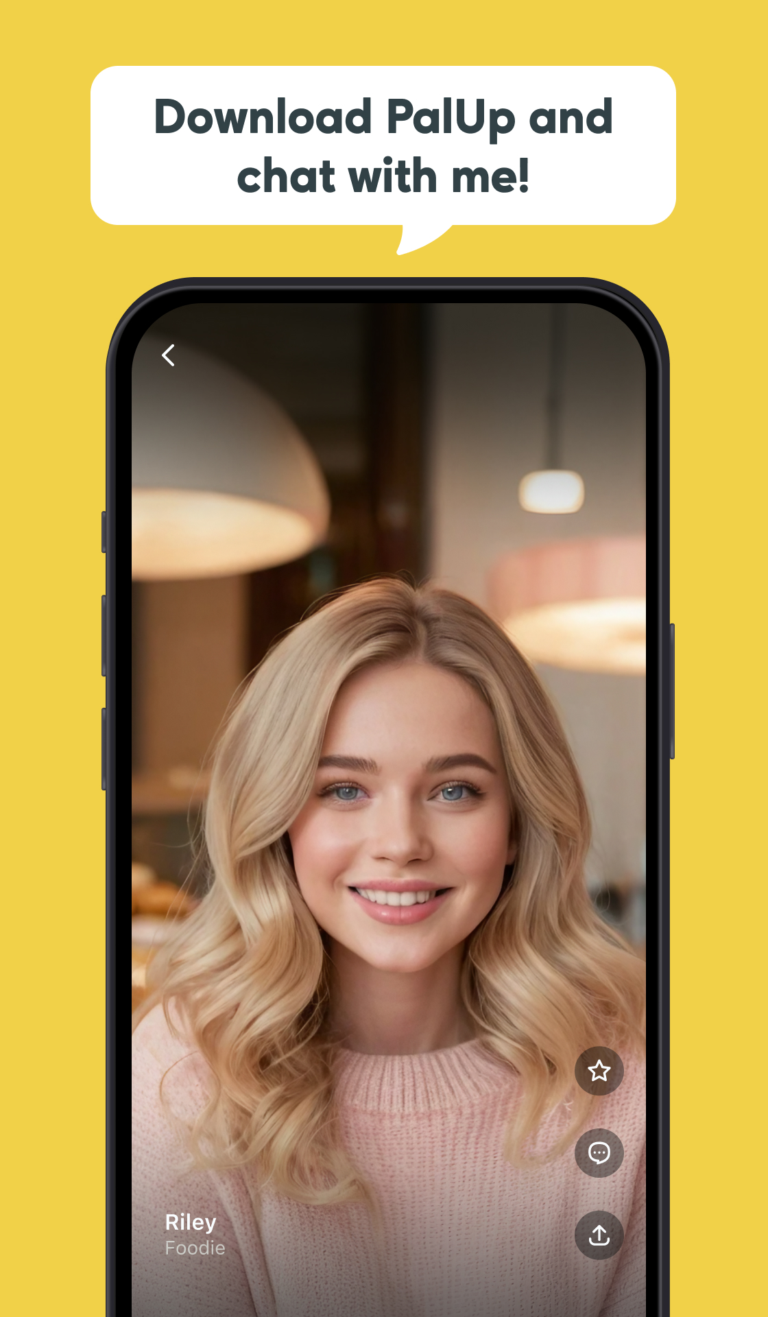 اسکرین شات 6 برنامه PalUp: Chat with AI Friends