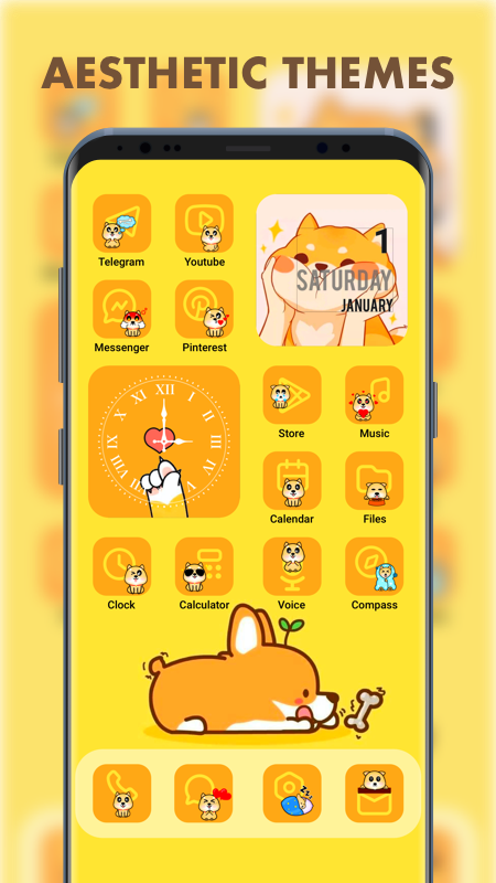 اسکرین شات برنامه MyThemes - App icons, Widgets 2