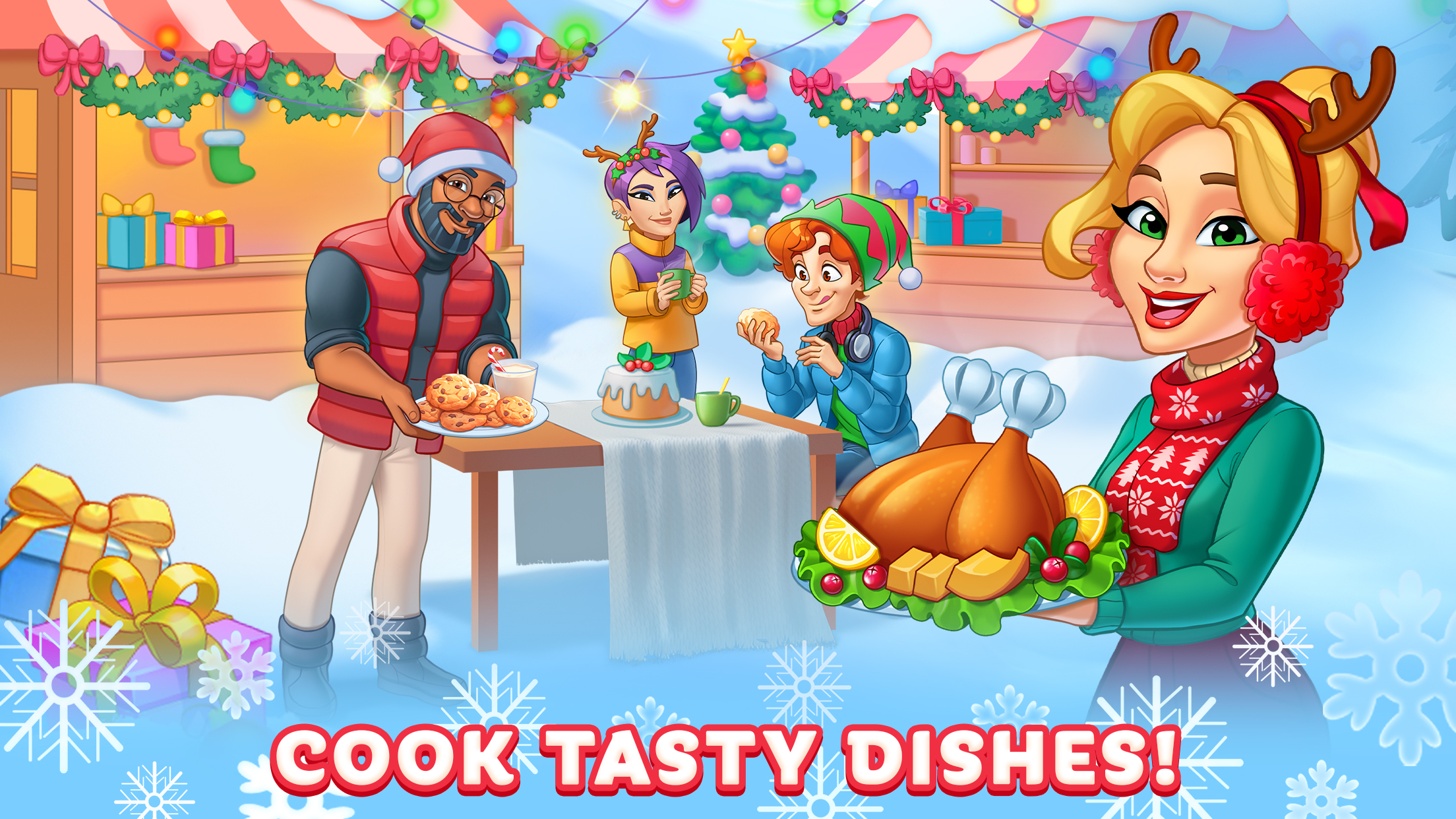 اسکرین شات 1 بازی Chef & Friends: Cooking Game