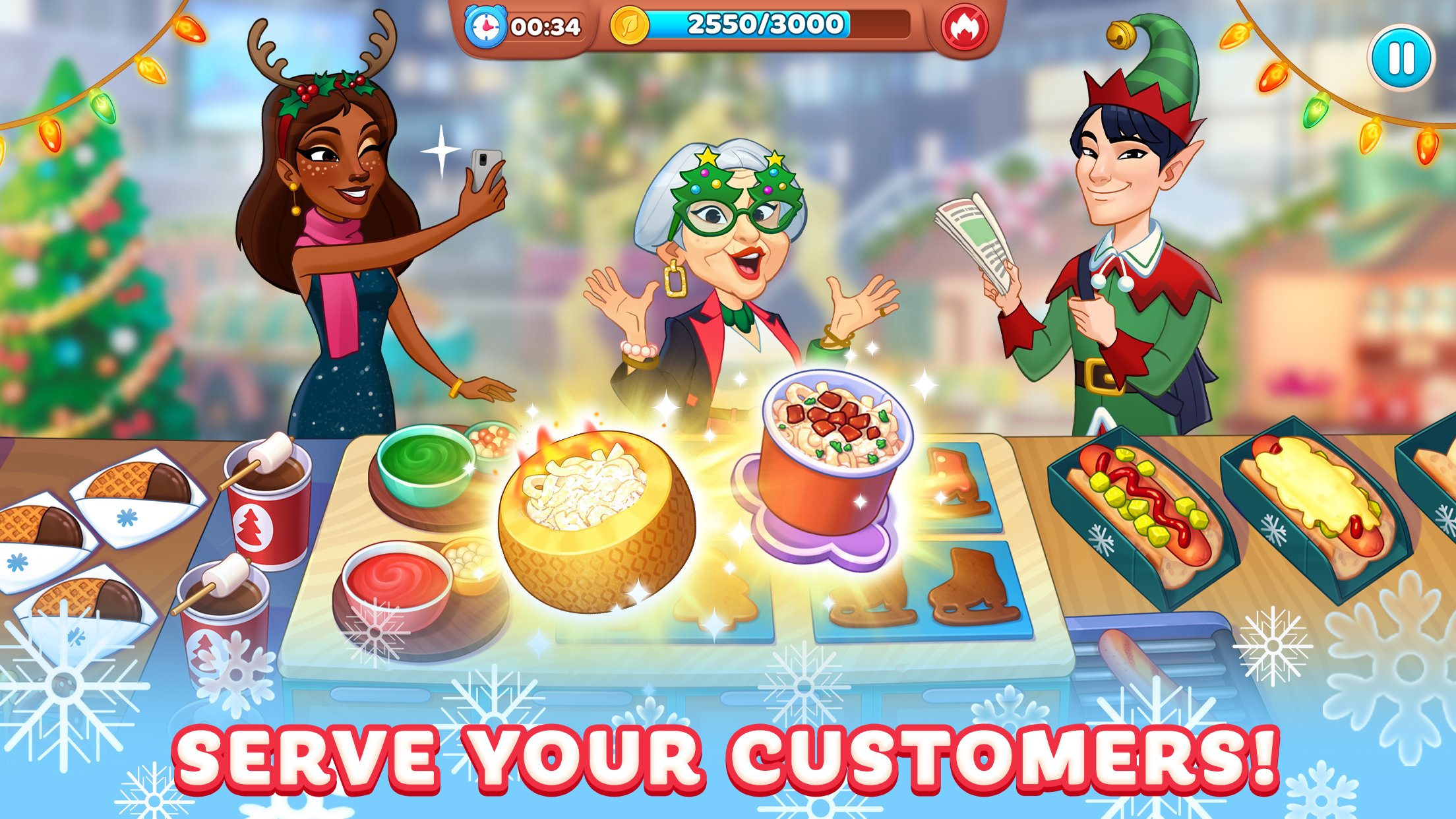 اسکرین شات 2 بازی Chef & Friends: Cooking Game