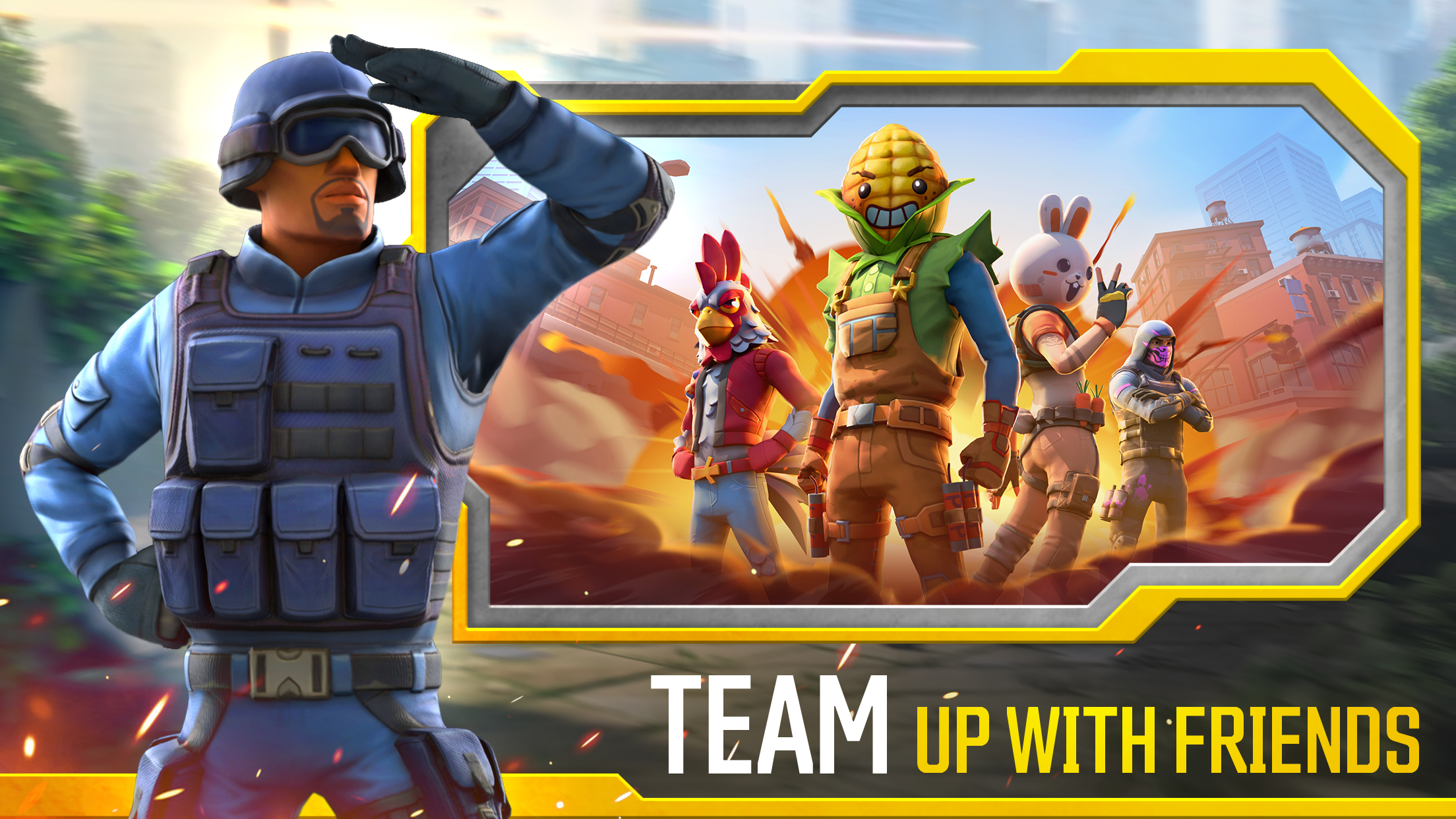 اسکرین شات 4 بازی Outfire: Battle Royale Shooter