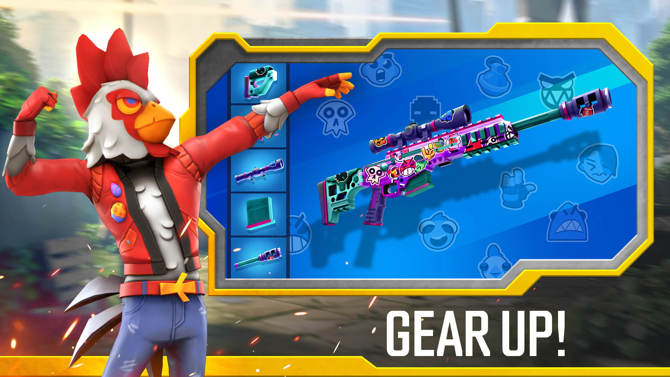 اسکرین شات 5 بازی Outfire: Battle Royale Shooter