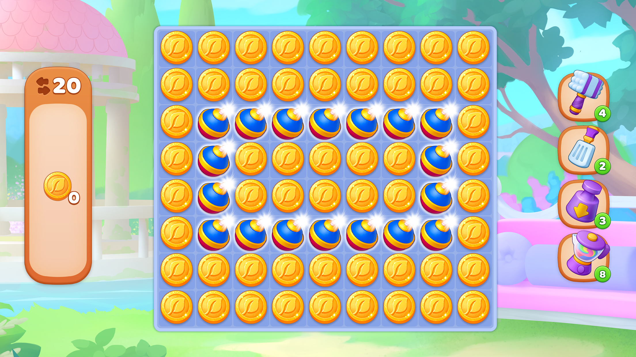 اسکرین شات 6 بازی Tasty Makeover: Match 3 Game