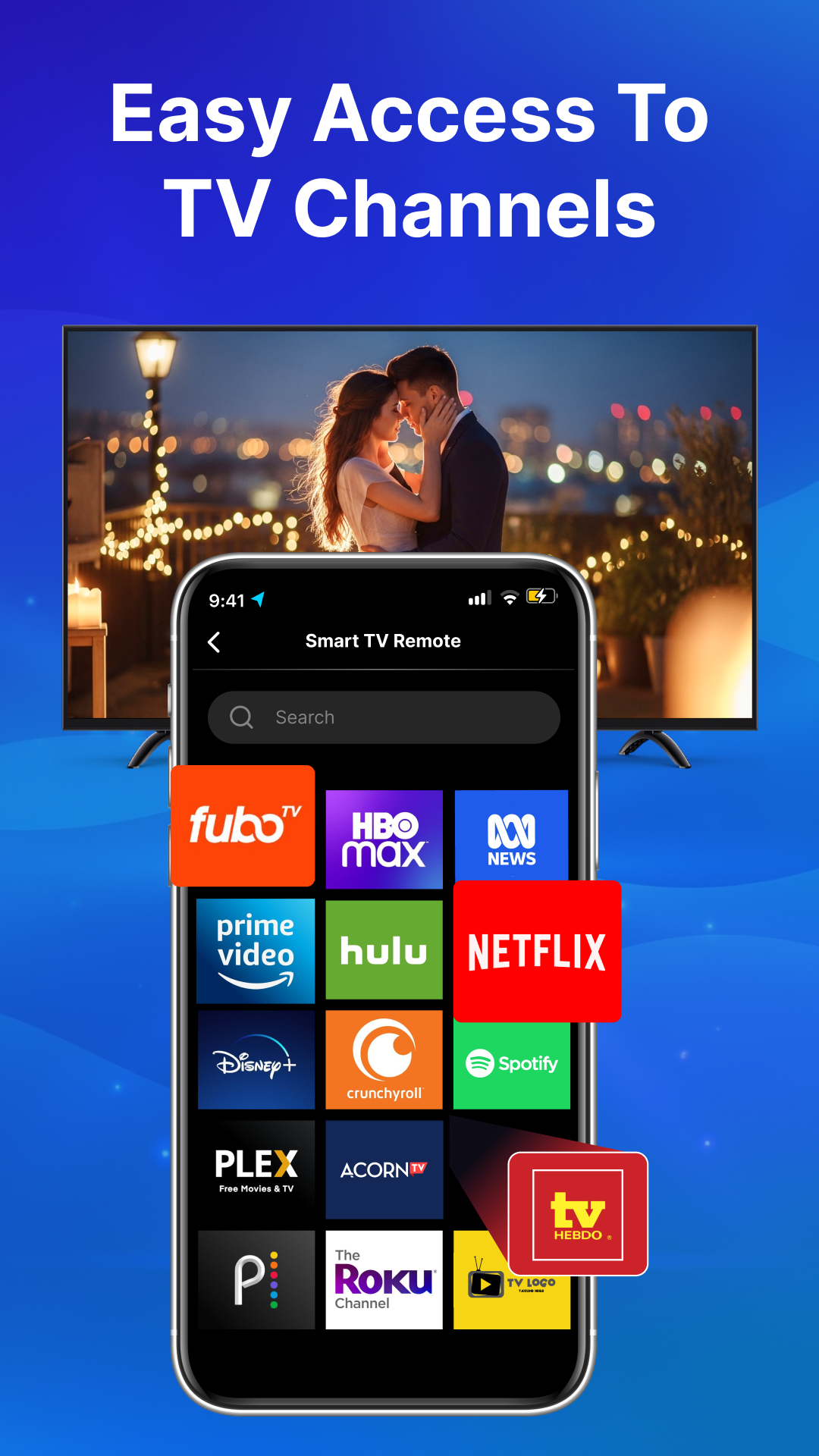 اسکرین شات 3 برنامه TV Remote For Andriod TV