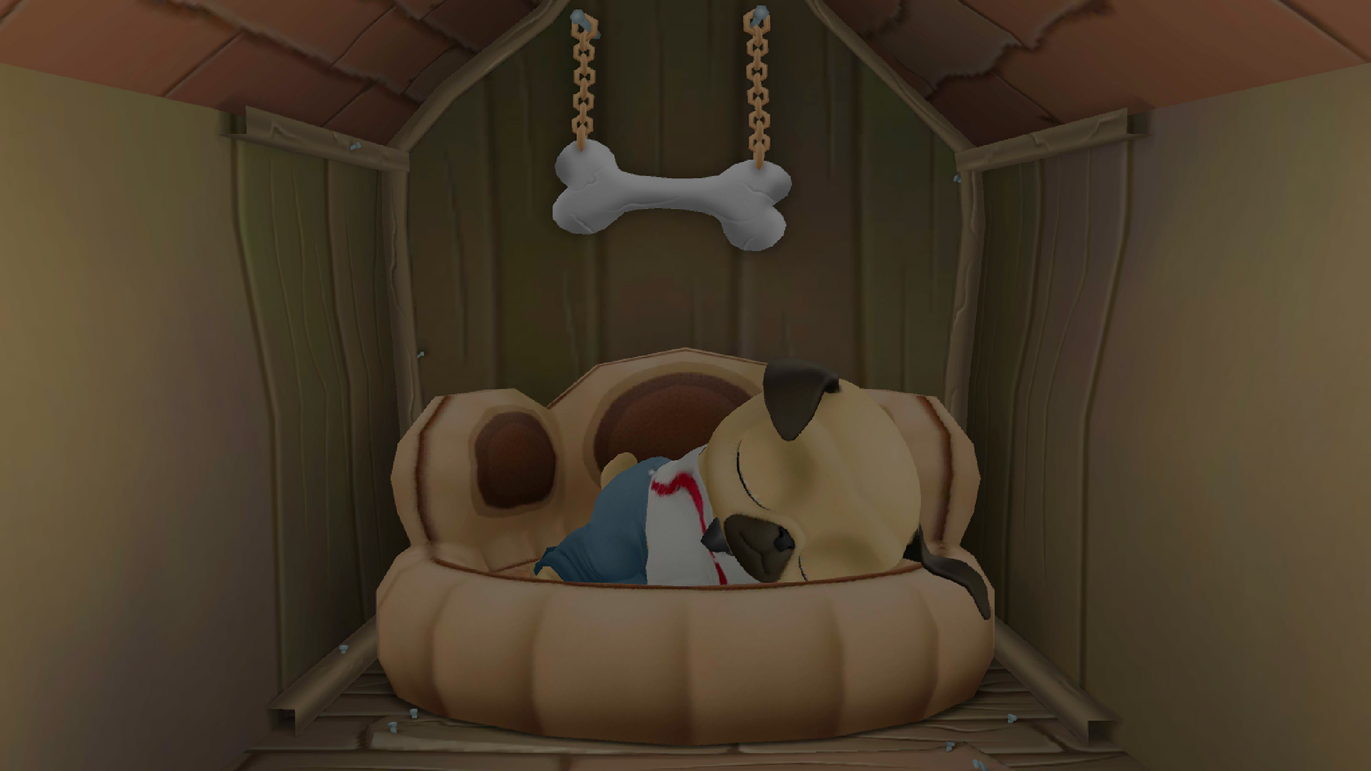 اسکرین شات 3 بازی My Virtual Pet Louie the Pug