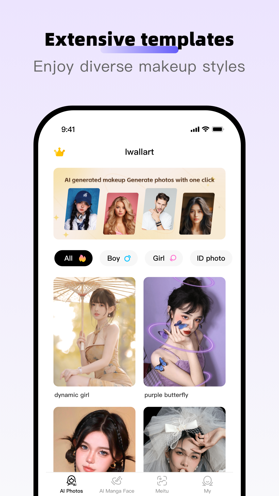 اسکرین شات 8 برنامه iWallart-AI Photo Editor