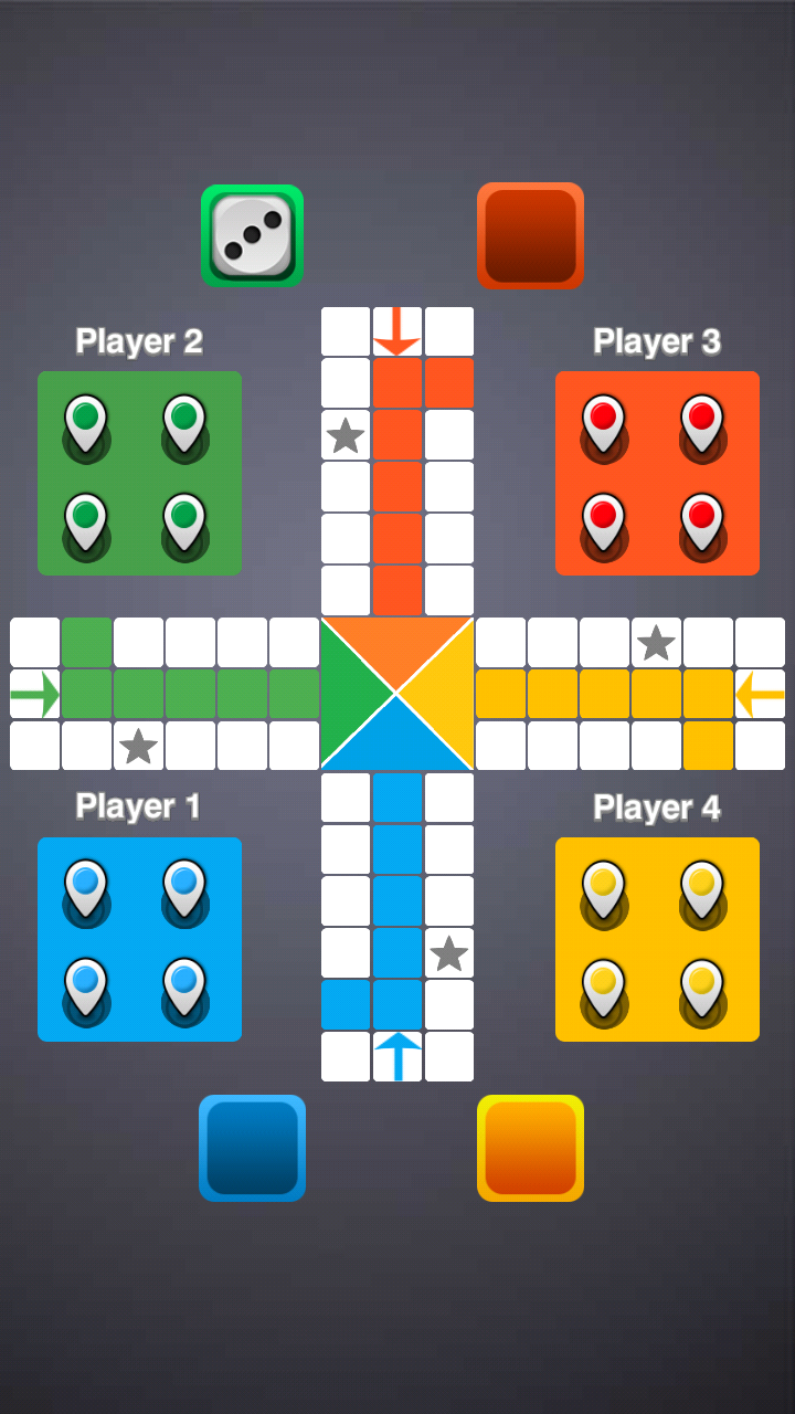 اسکرین شات 1 بازی Ludo Offline Game :Family Game
