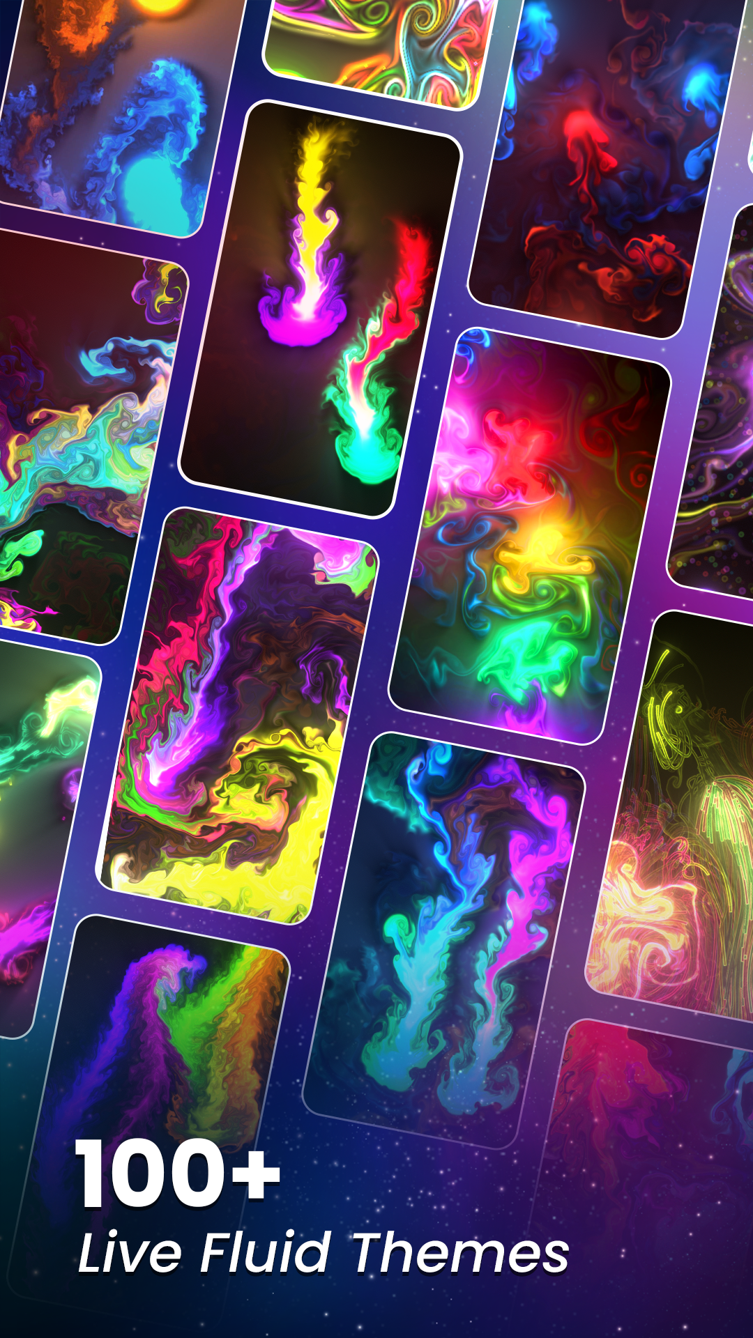 اسکرین شات 3 برنامه Magic Fluid Animated Wallpaper