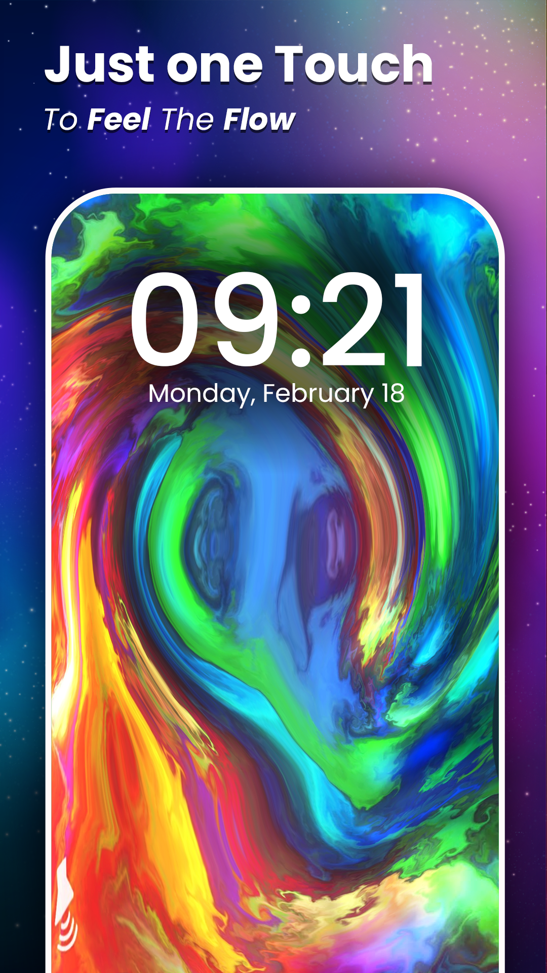 اسکرین شات 7 برنامه Magic Fluid Animated Wallpaper