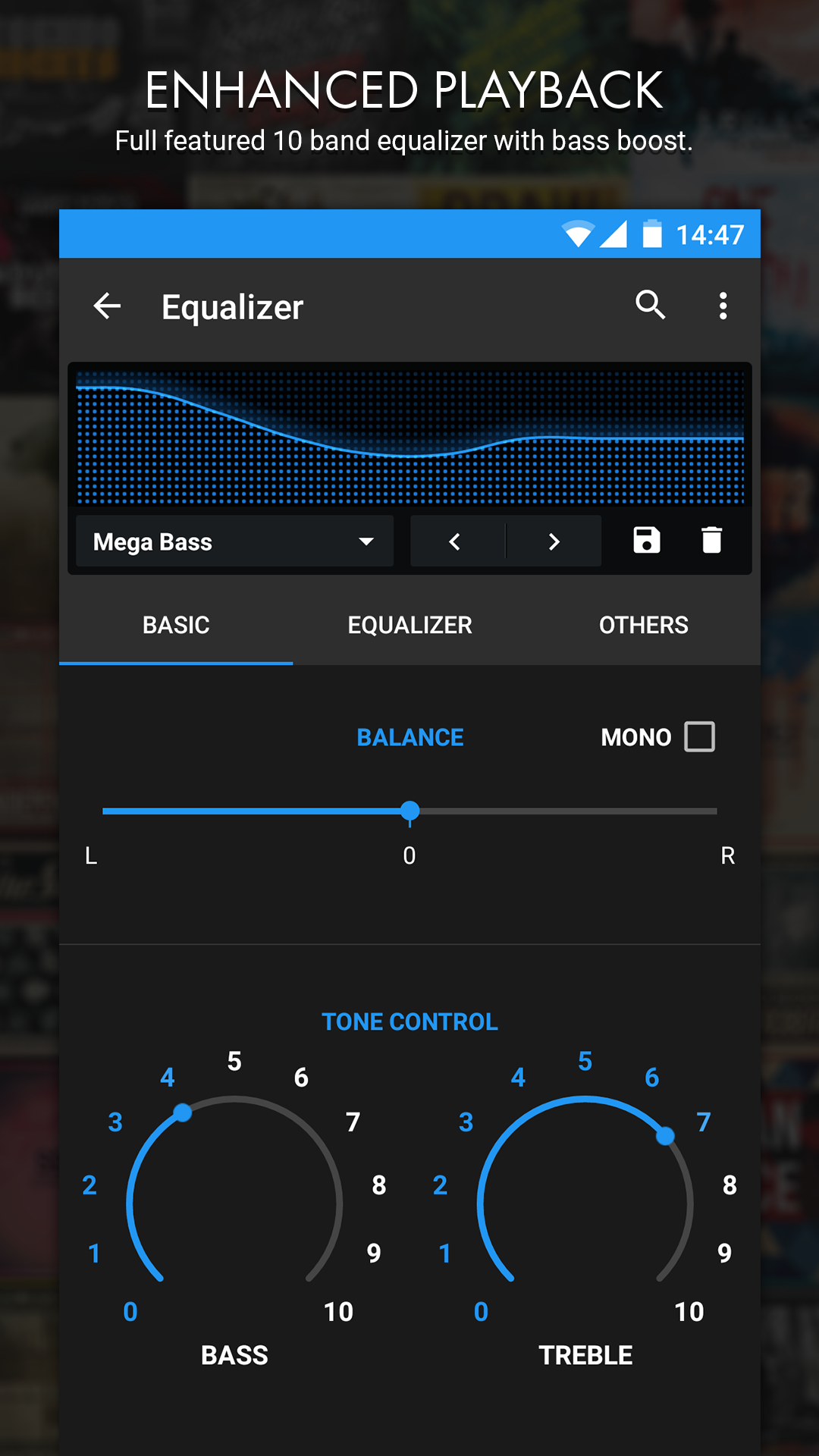 اسکرین شات برنامه n7player Music Player 5