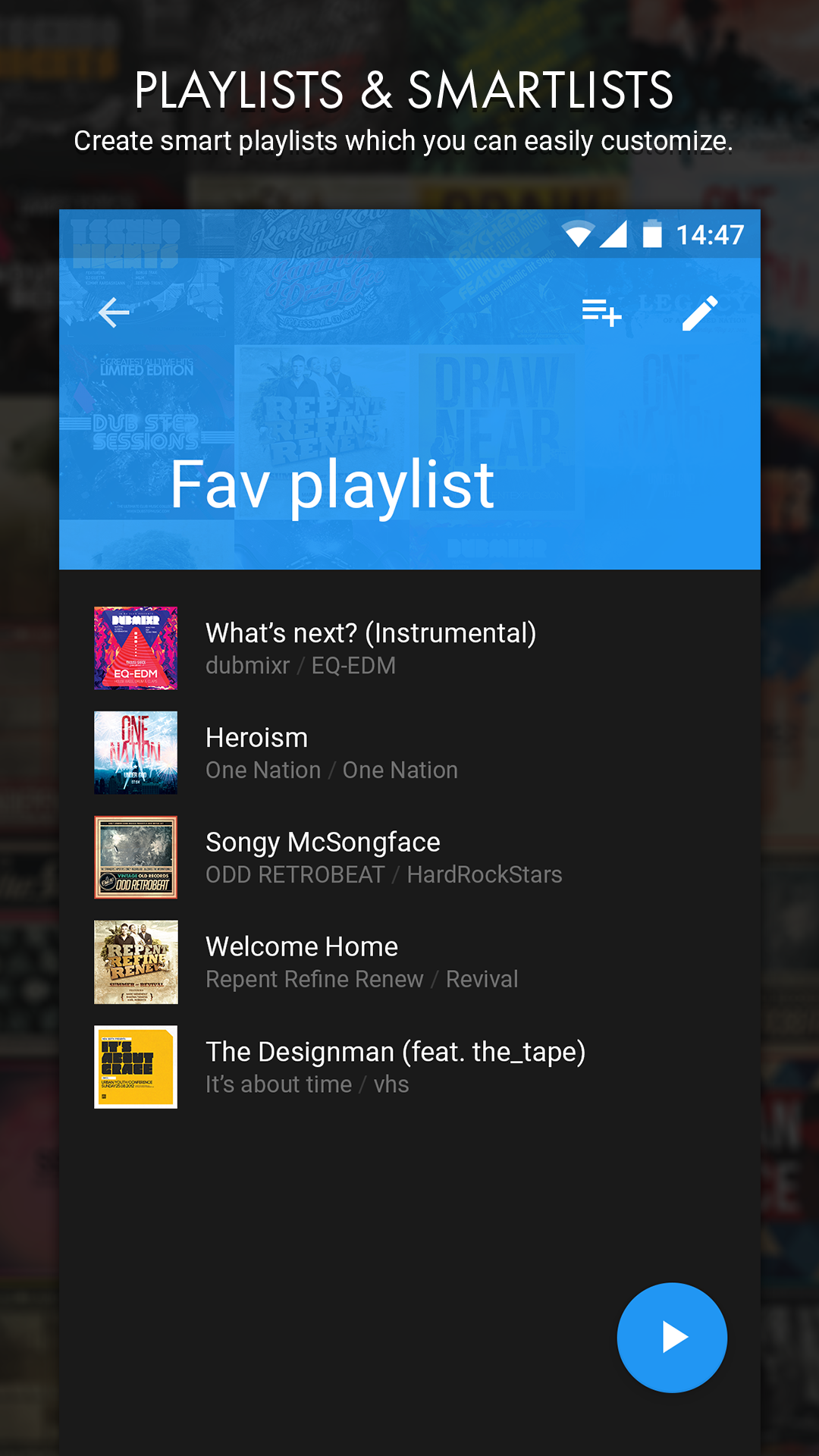 اسکرین شات برنامه n7player Music Player 4