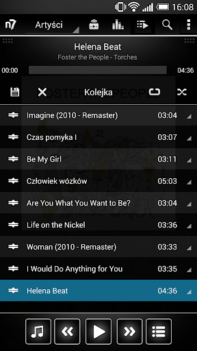 اسکرین شات 4 برنامه n7player Skin - Classic 1.0