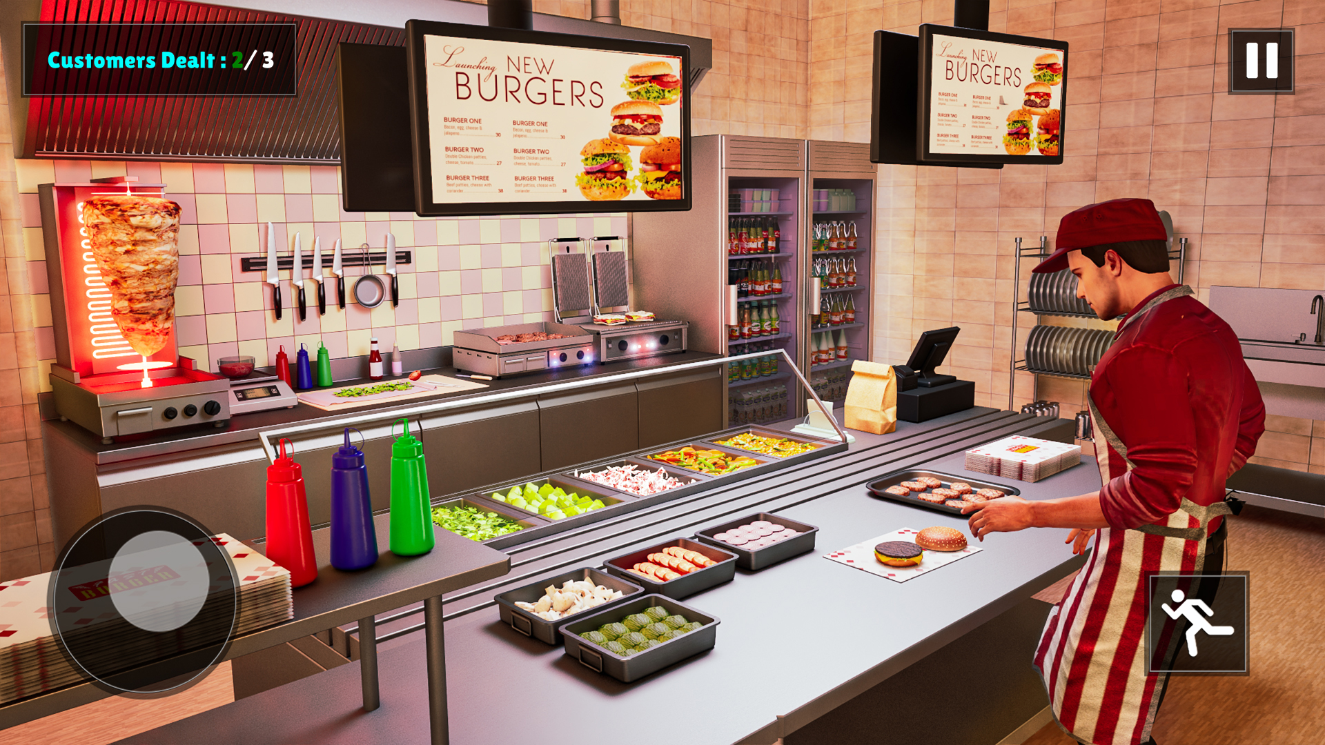 اسکرین شات 1 بازی Fast Food Burger & Pizza Shop