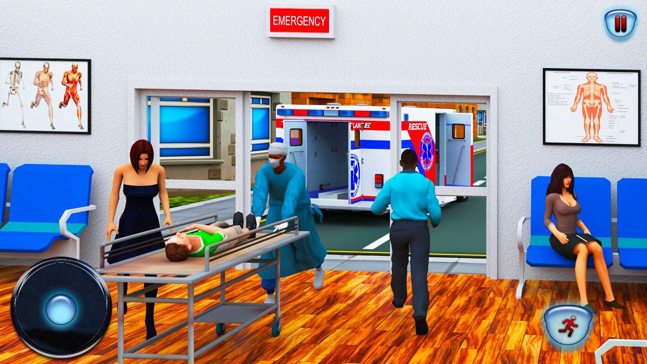 اسکرین شات 1 برنامه Real Doctor Simulator – ER Emergency Games 2020