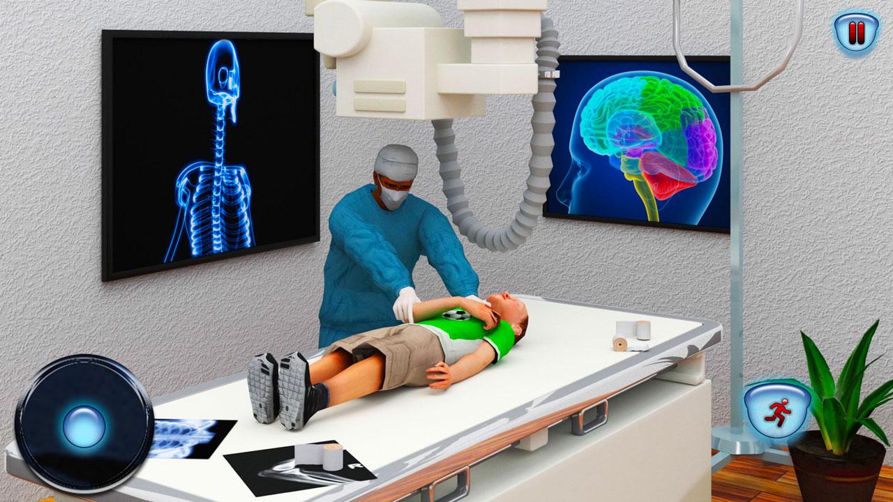 اسکرین شات 2 برنامه Real Doctor Simulator – ER Emergency Games 2020