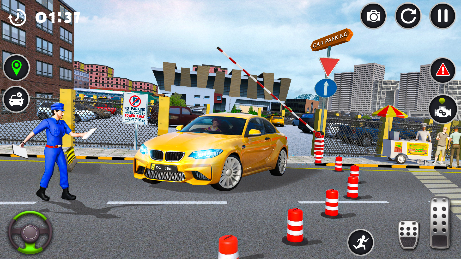 اسکرین شات 2 برنامه Car Parking: 3D Driving Games