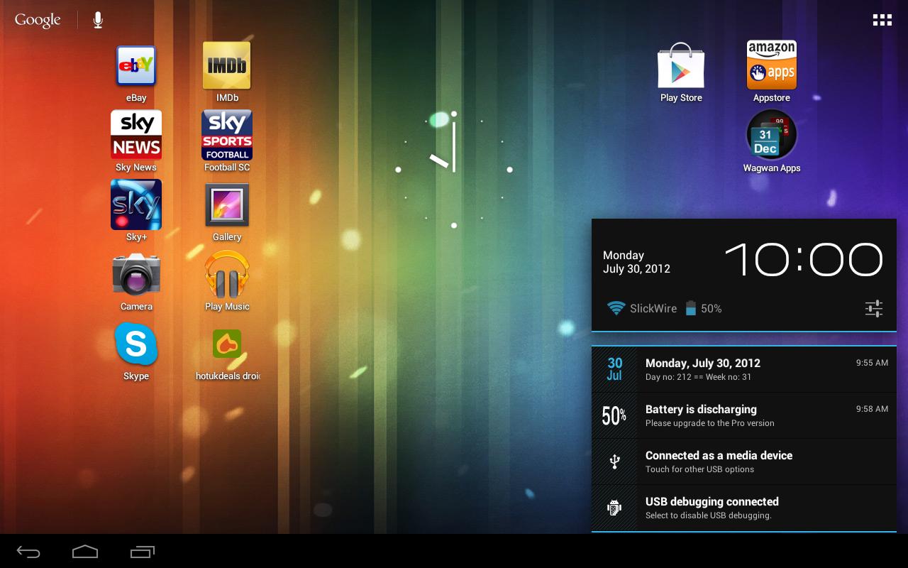 اسکرین شات 4 برنامه Show Battery Percentage