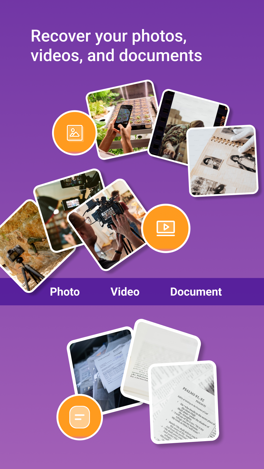 اسکرین شات 2 برنامه Restore My All Deleted Photos