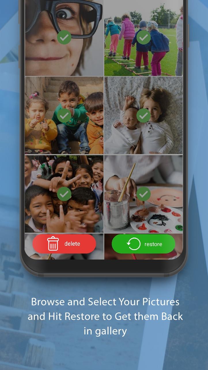 اسکرین شات 4 برنامه Restore Deleted Photos