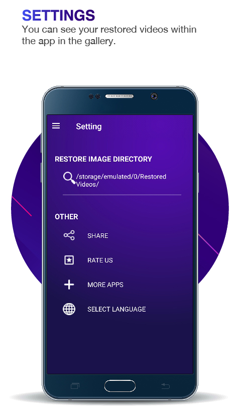 اسکرین شات 7 برنامه Deleted Video Recovery