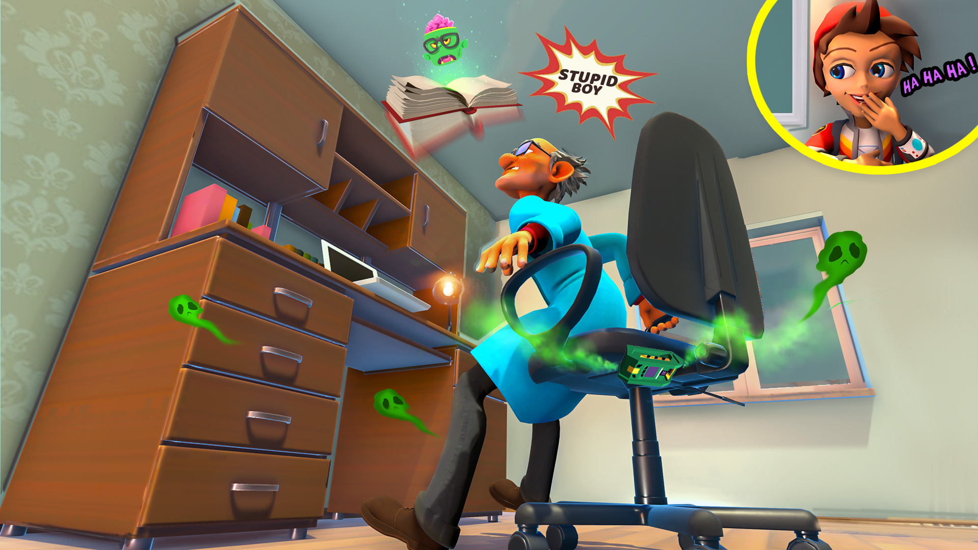 اسکرین شات 3 بازی Bad Dad Prankster Simulator