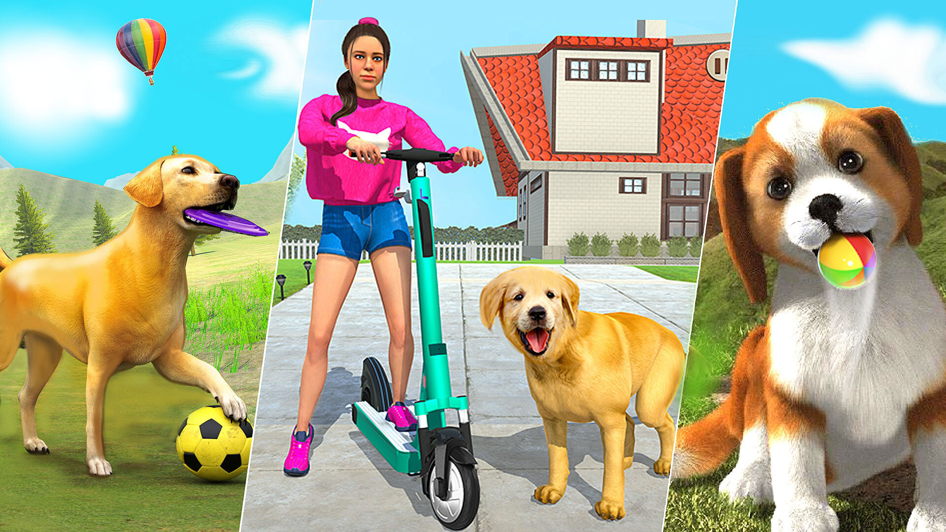 اسکرین شات 2 بازی Family Pet Dog Games