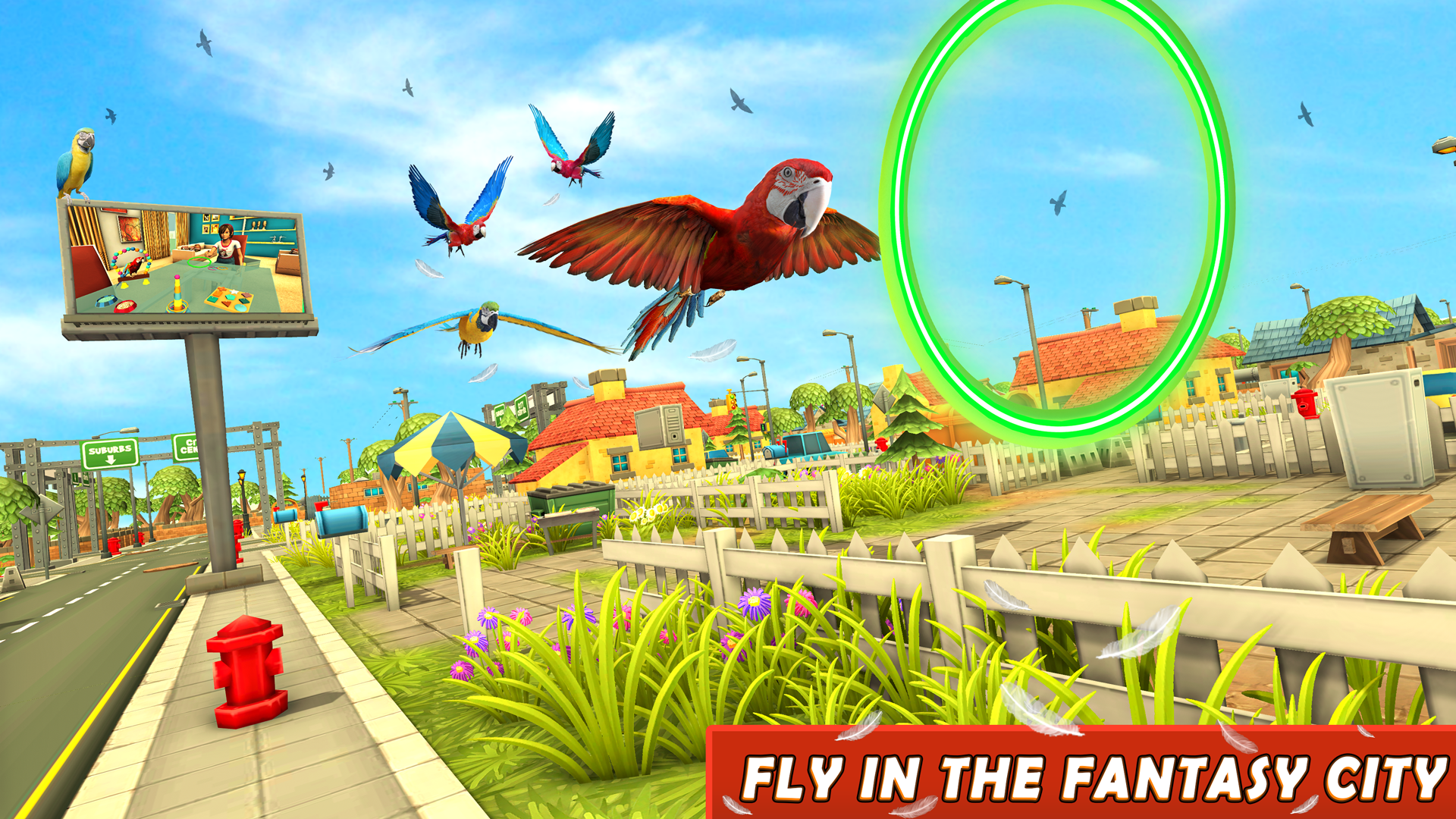 اسکرین شات 1 بازی Pet Parrot Family Simulator