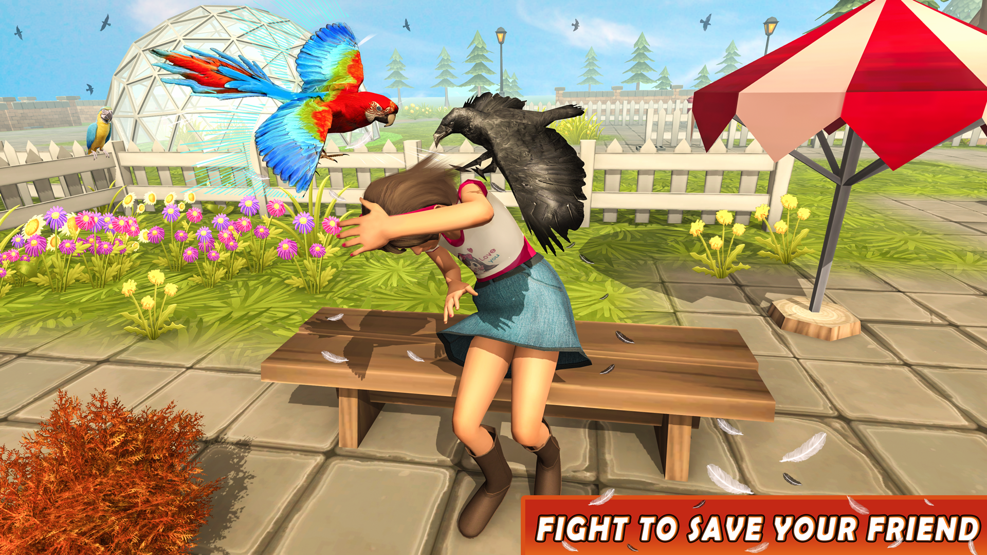 اسکرین شات 3 بازی Pet Parrot Family Simulator
