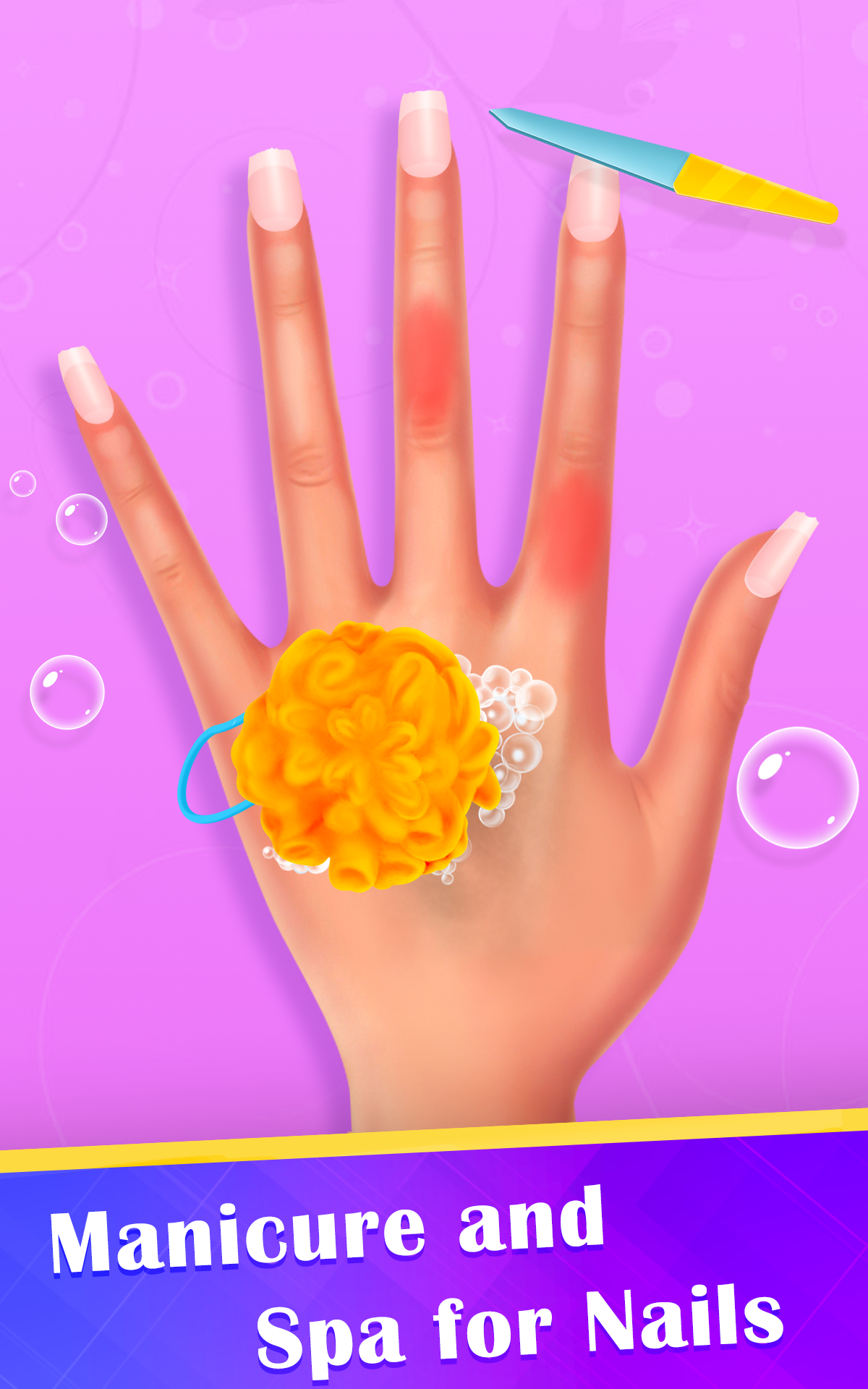 اسکرین شات 4 بازی Nails Salon Games - Nail Art