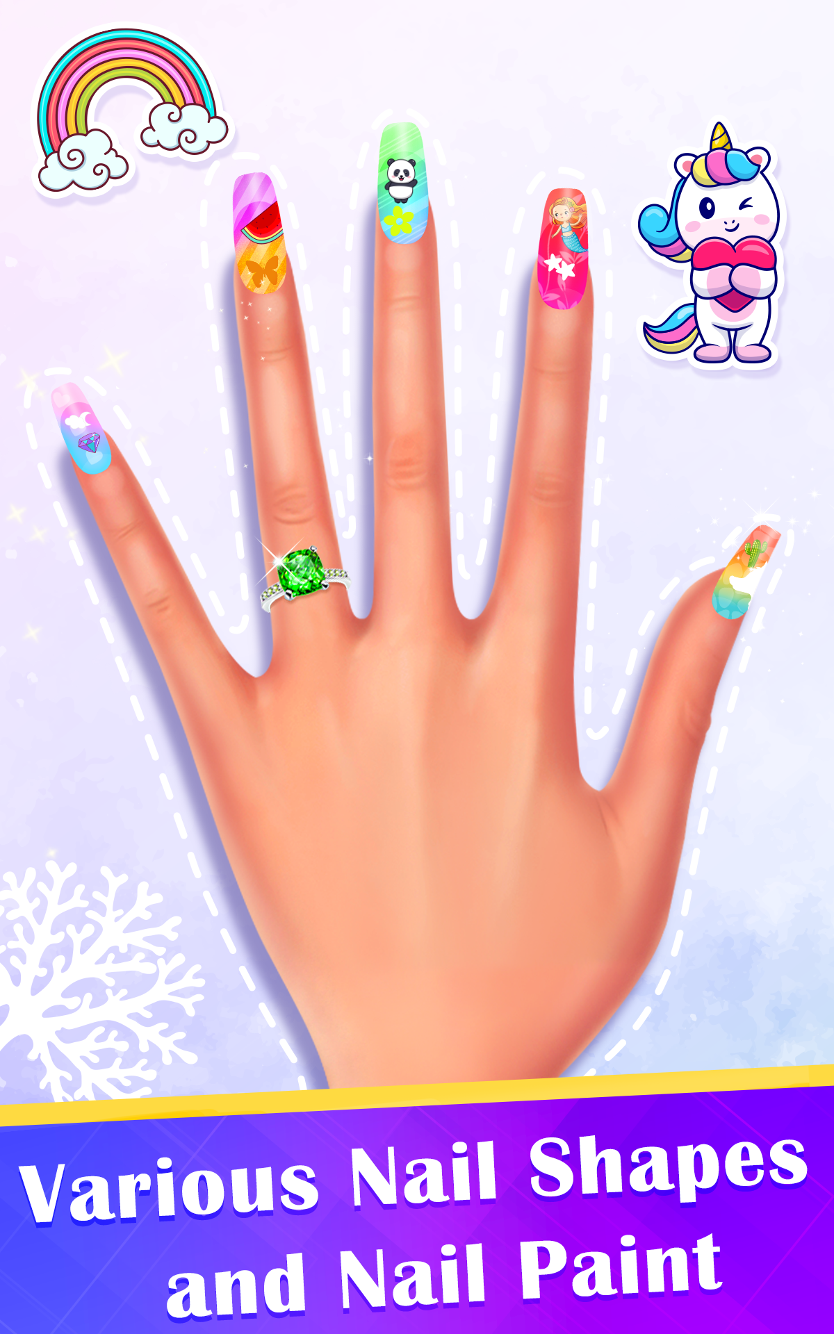 اسکرین شات 2 بازی Nails Salon Games - Nail Art