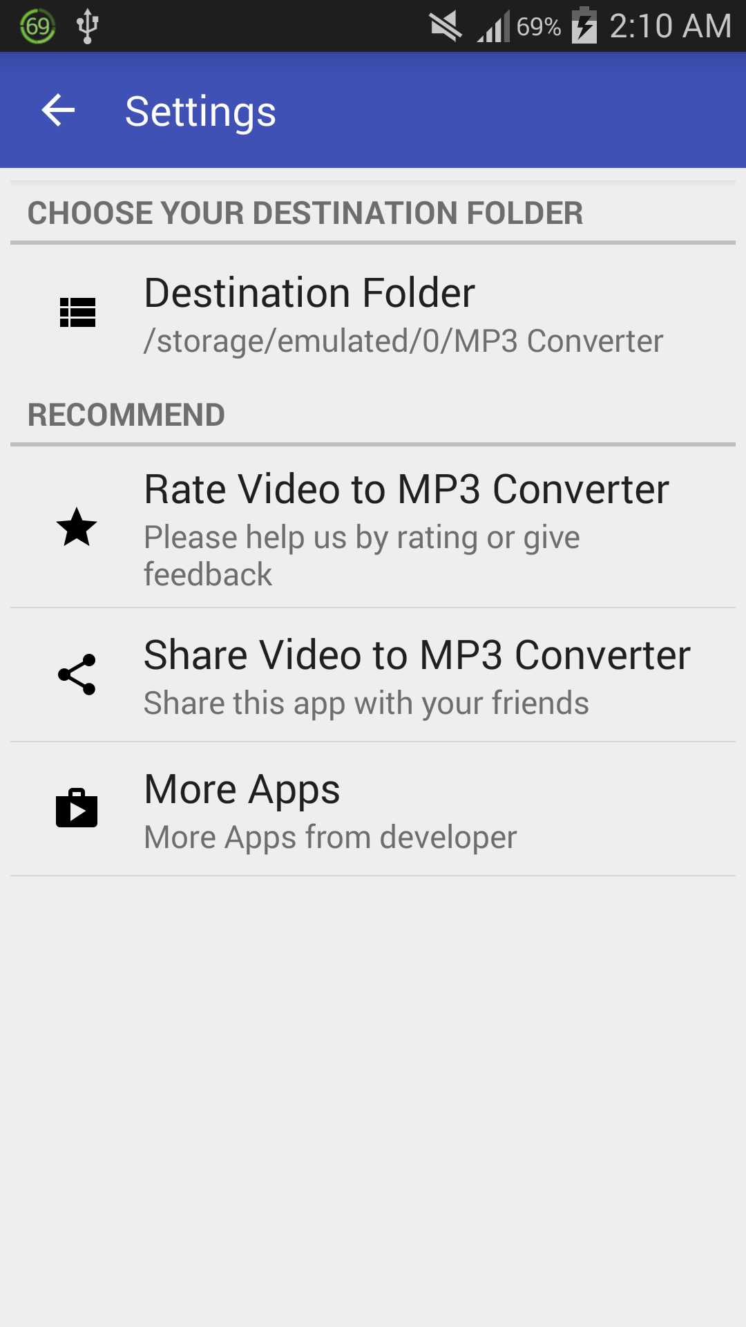 اسکرین شات 8 برنامه Video to MP3 Converter