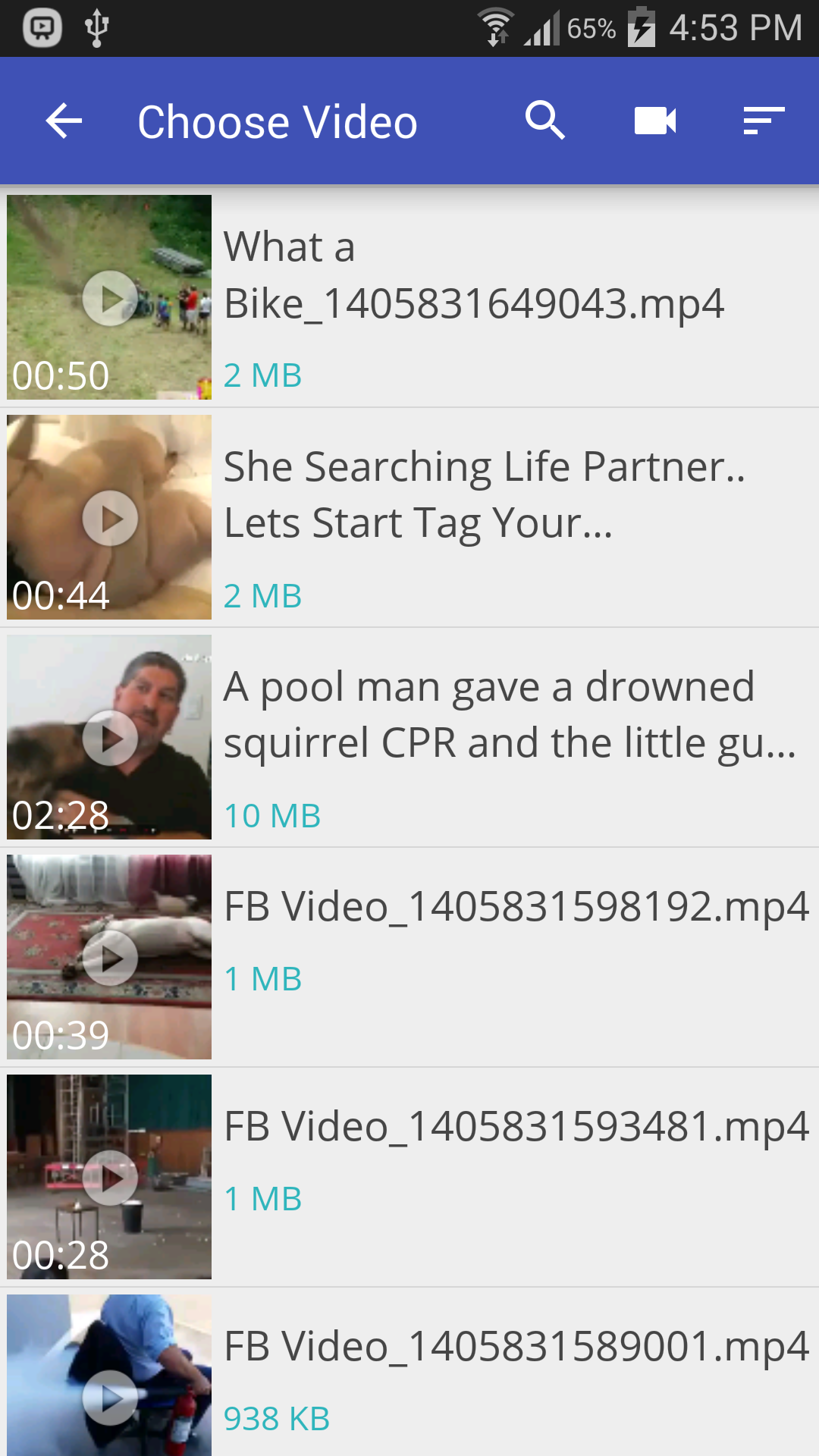 اسکرین شات 1 برنامه Video to MP3 Converter