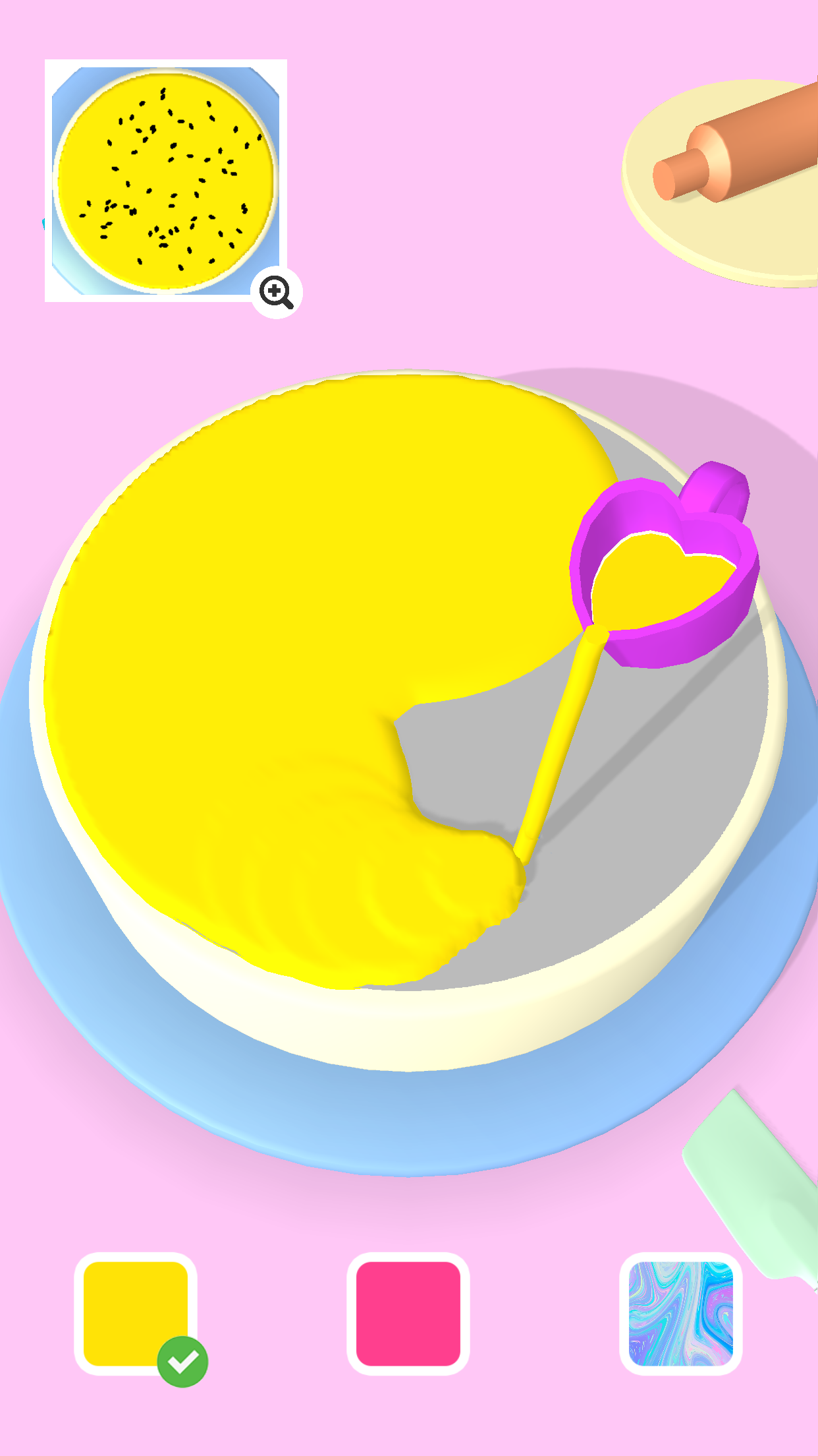 اسکرین شات 2 بازی Cake Art 3D