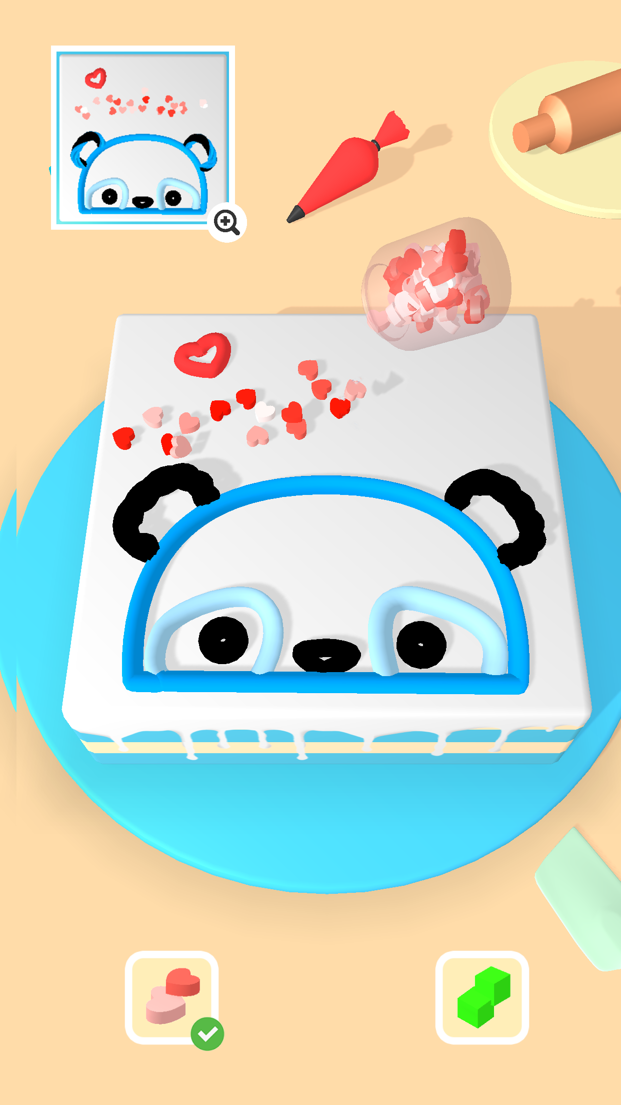 اسکرین شات 1 بازی Cake Art 3D