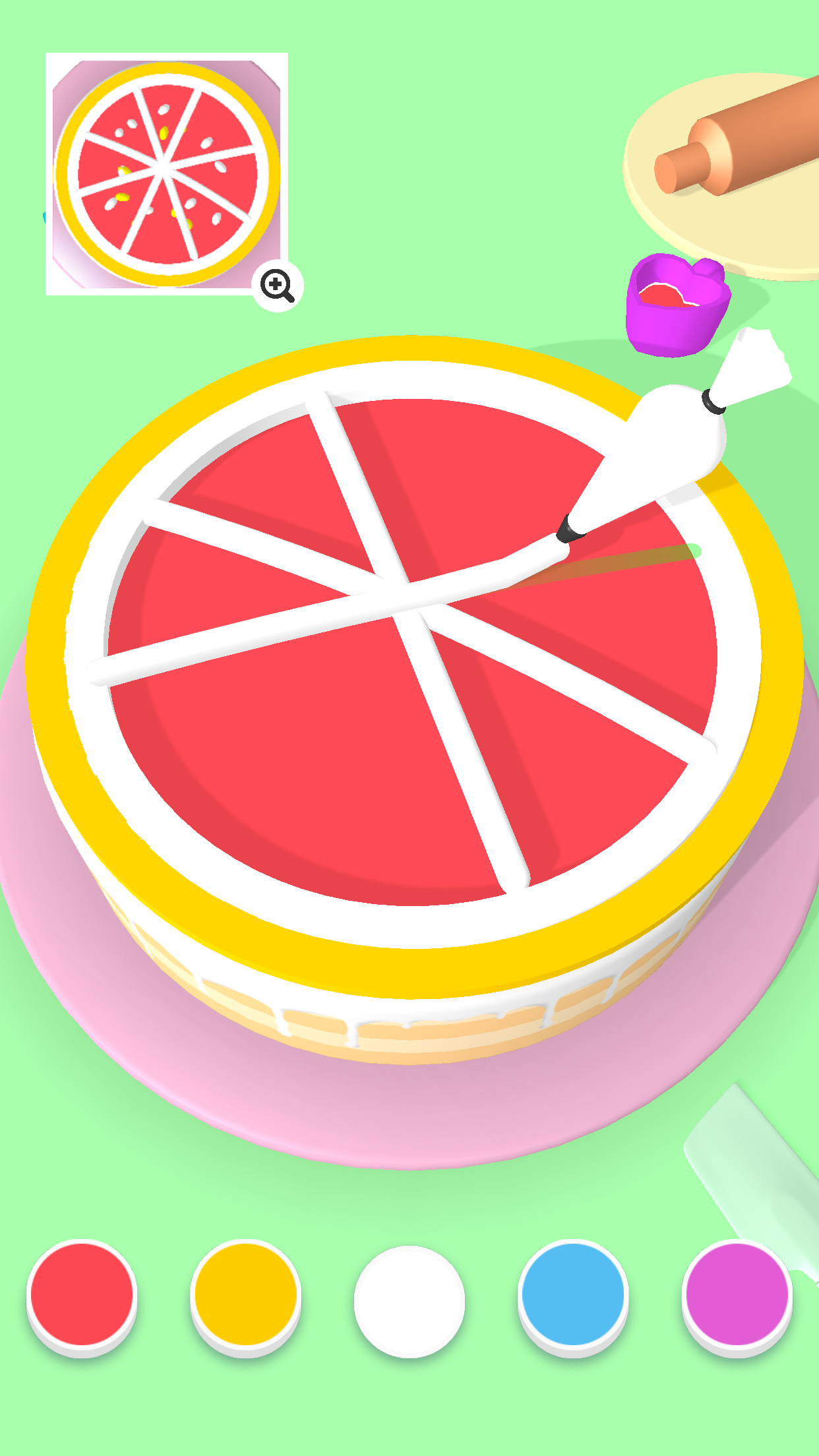 اسکرین شات 4 بازی Cake Art 3D