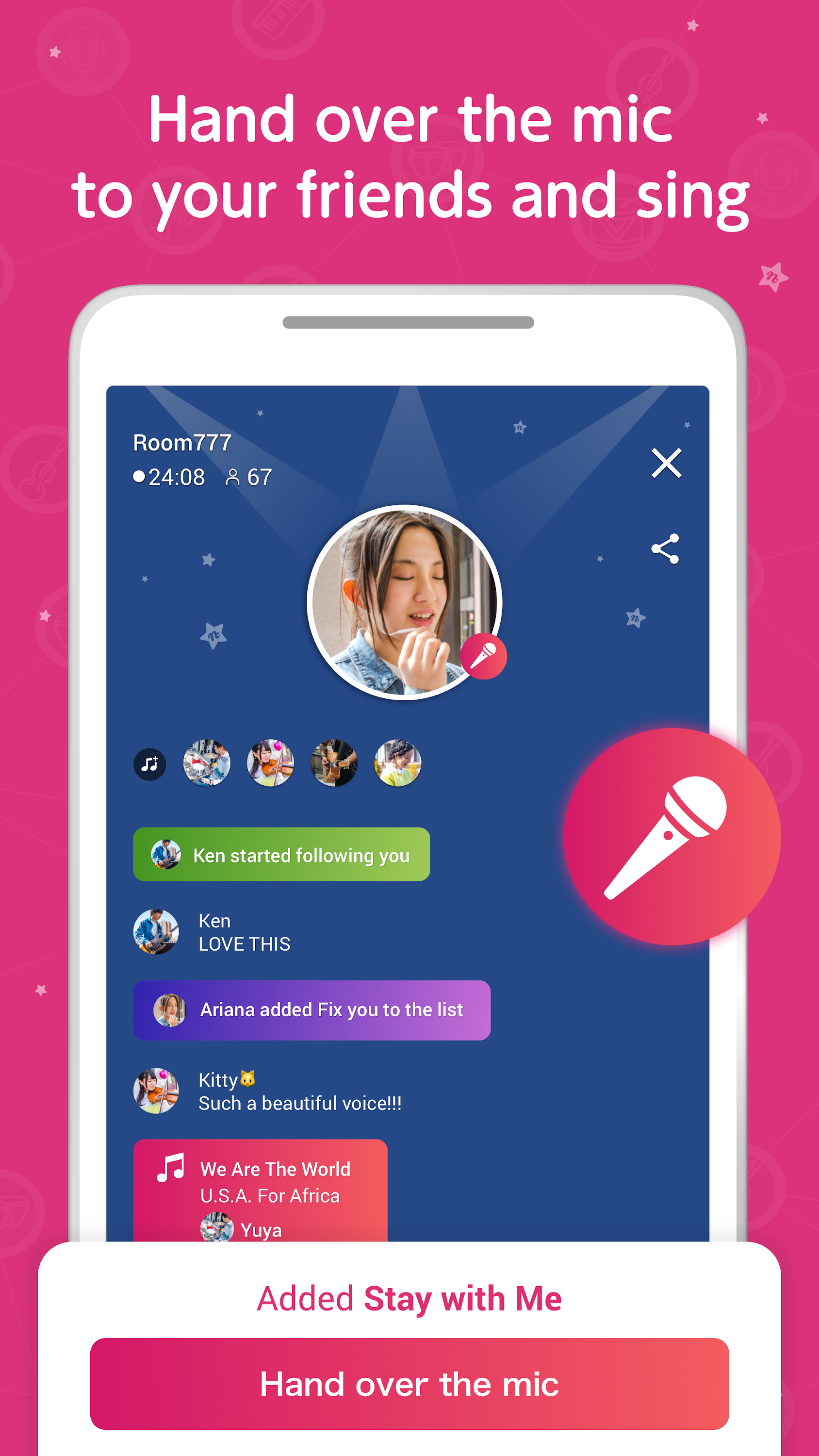 اسکرین شات 6 برنامه Record your music, sing - nana