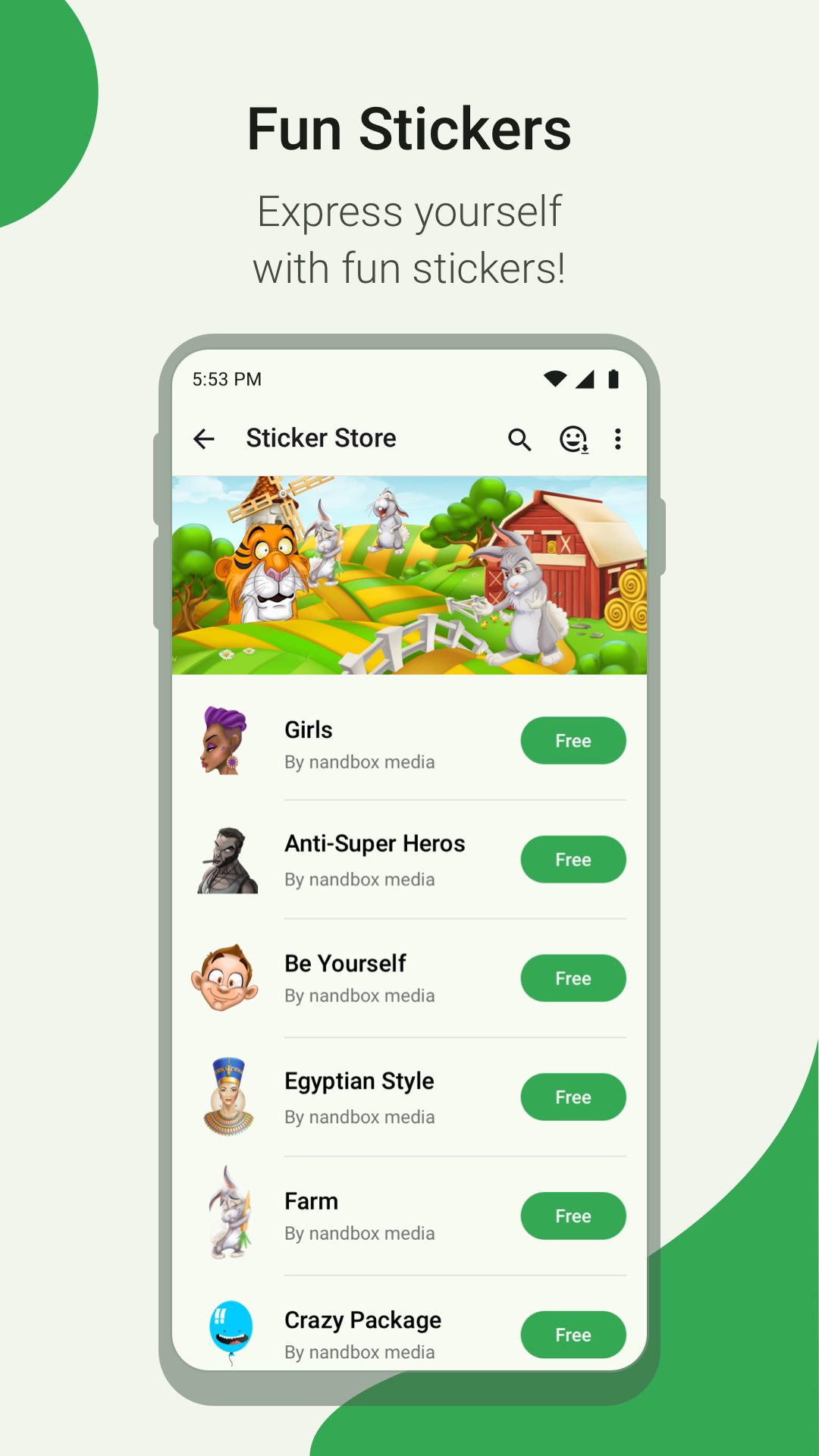 اسکرین شات 7 برنامه nandbox Messenger – video chat