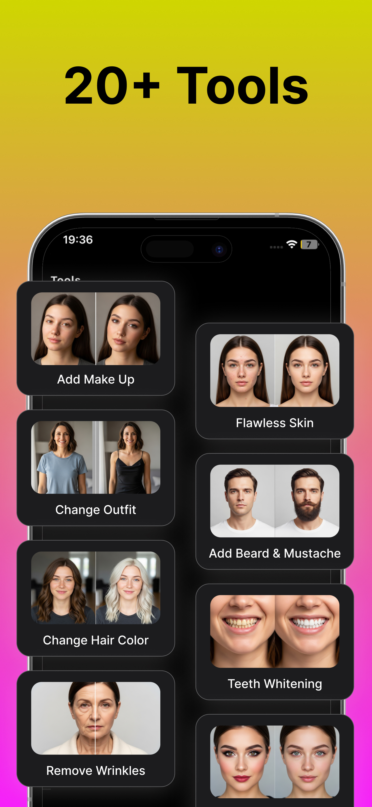 اسکرین شات 2 برنامه Nano Banana AI Photo Editor